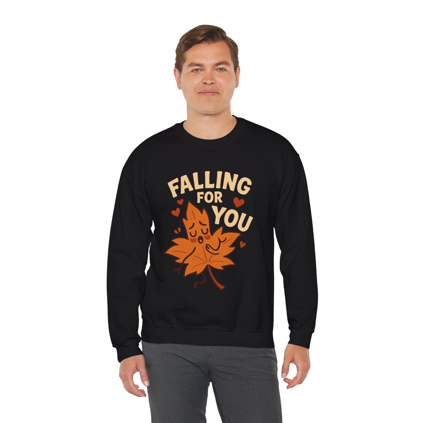 Falling For You Shirt | Cute Fall Leaf Pun Tee | Funny Autumn T-Shirt for Pumpkin Spice & Fall Lovers | Fall Puns