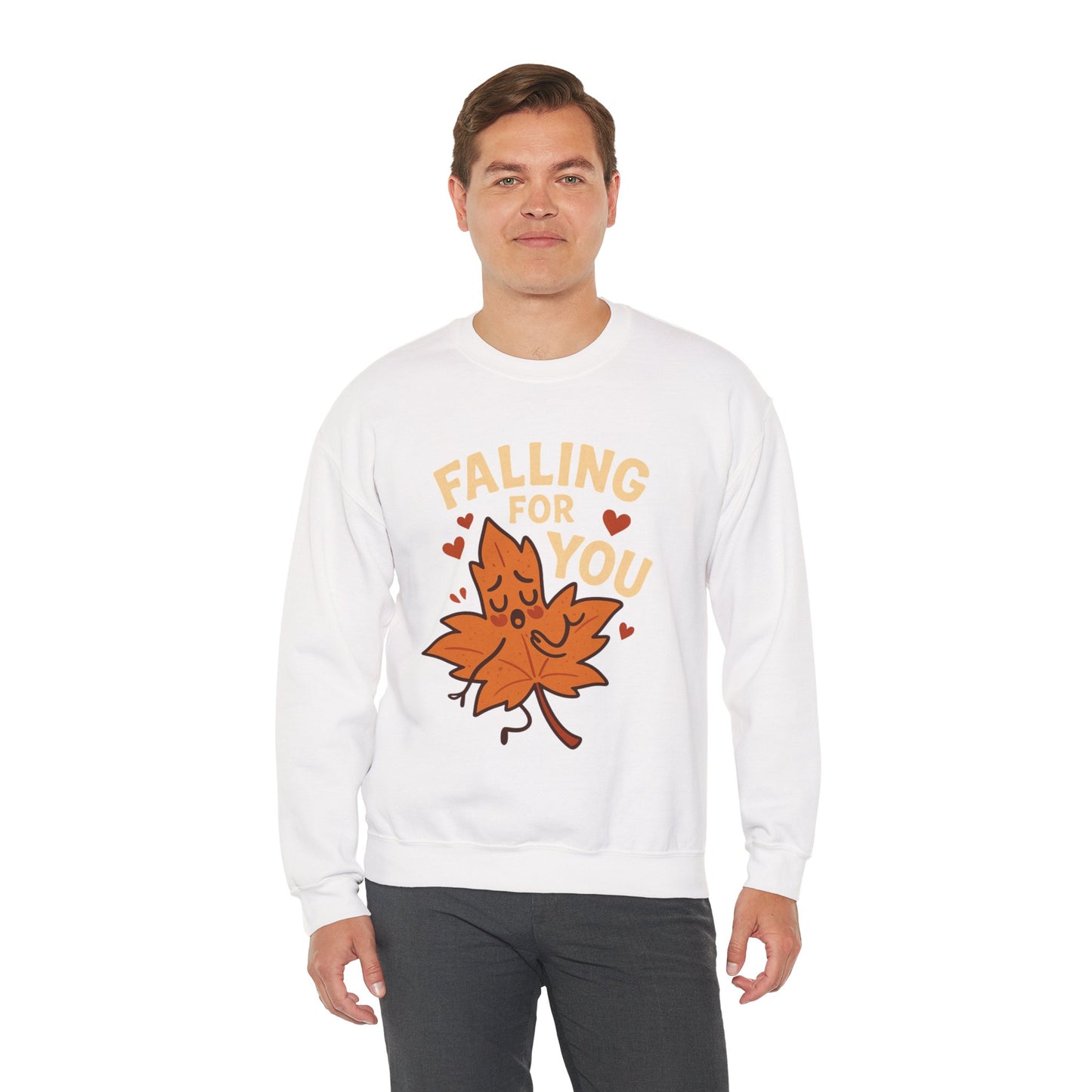 Falling For You Shirt | Cute Fall Leaf Pun Tee | Funny Autumn T-Shirt for Pumpkin Spice & Fall Lovers | Fall Puns