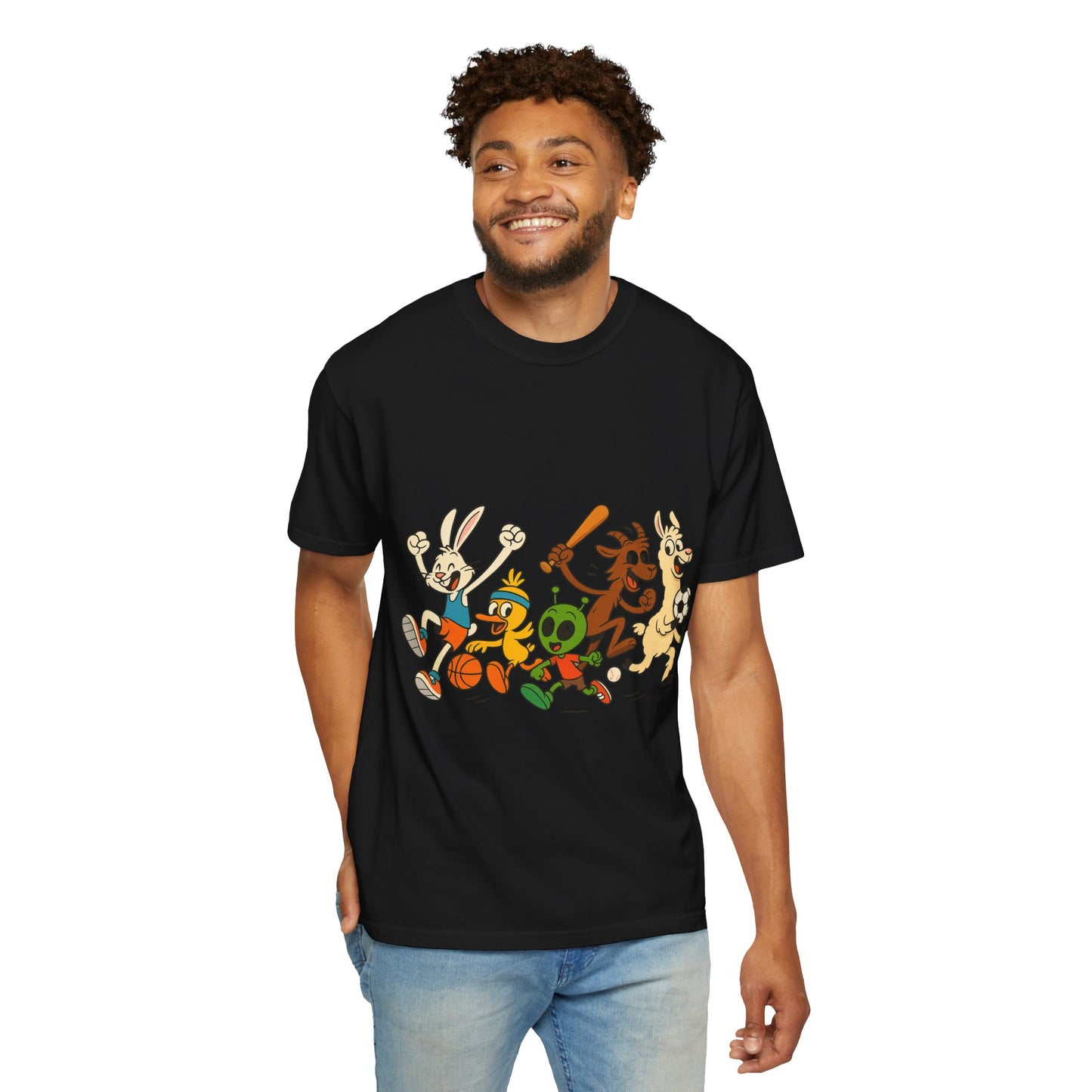 Cartoon Sports Team T-Shirt