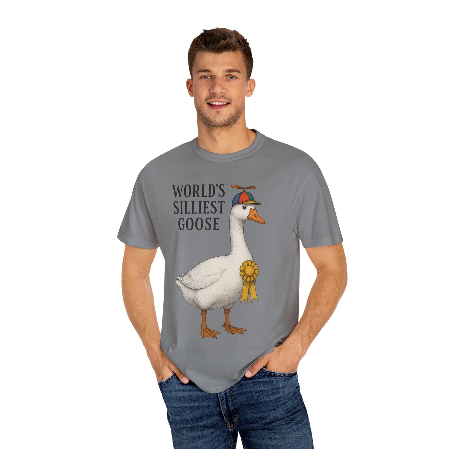 World’s Silliest Goose T-Shirt – Funny Award-Winning Goose Tee