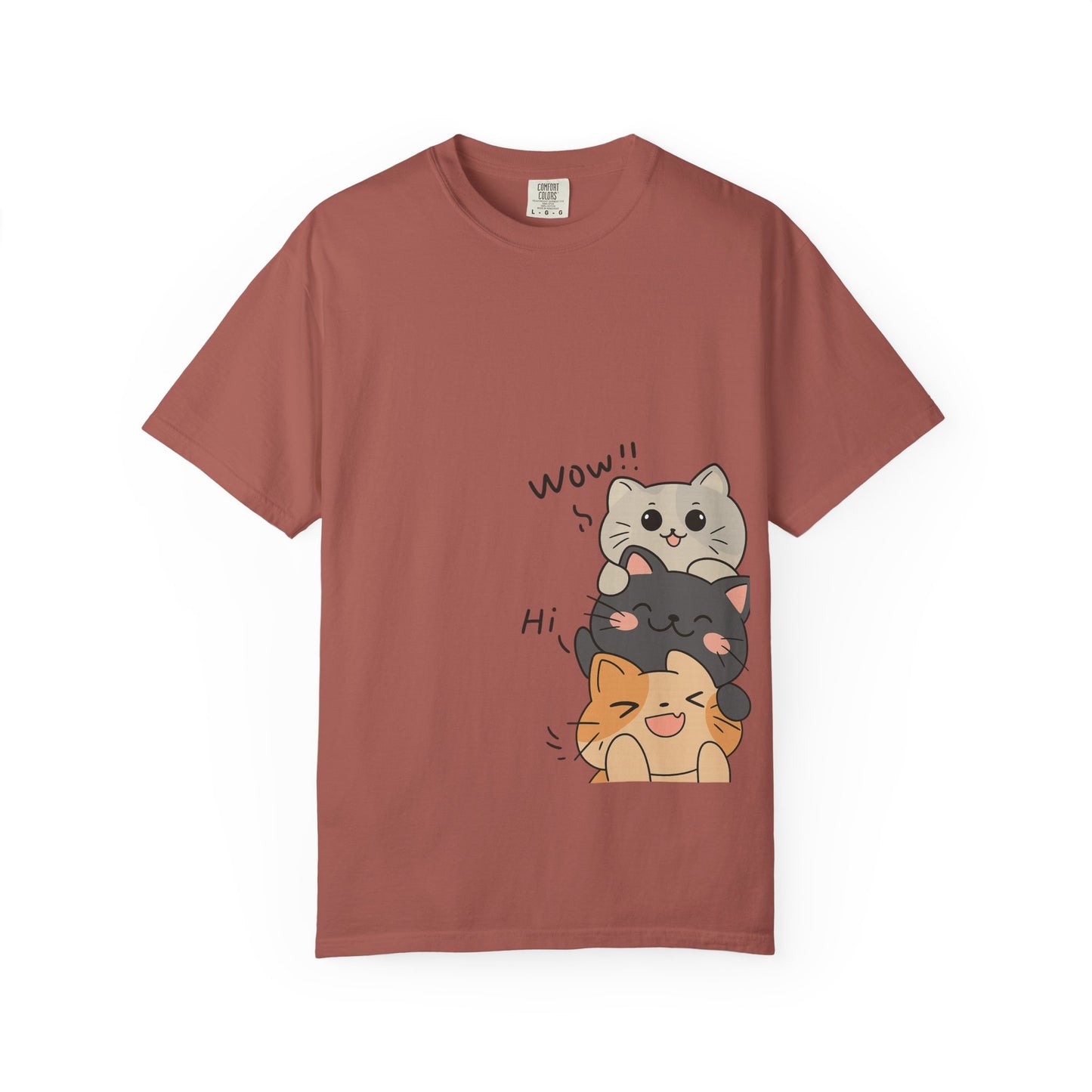 Cat Stack Unisex T-shirt for Cat Lovers