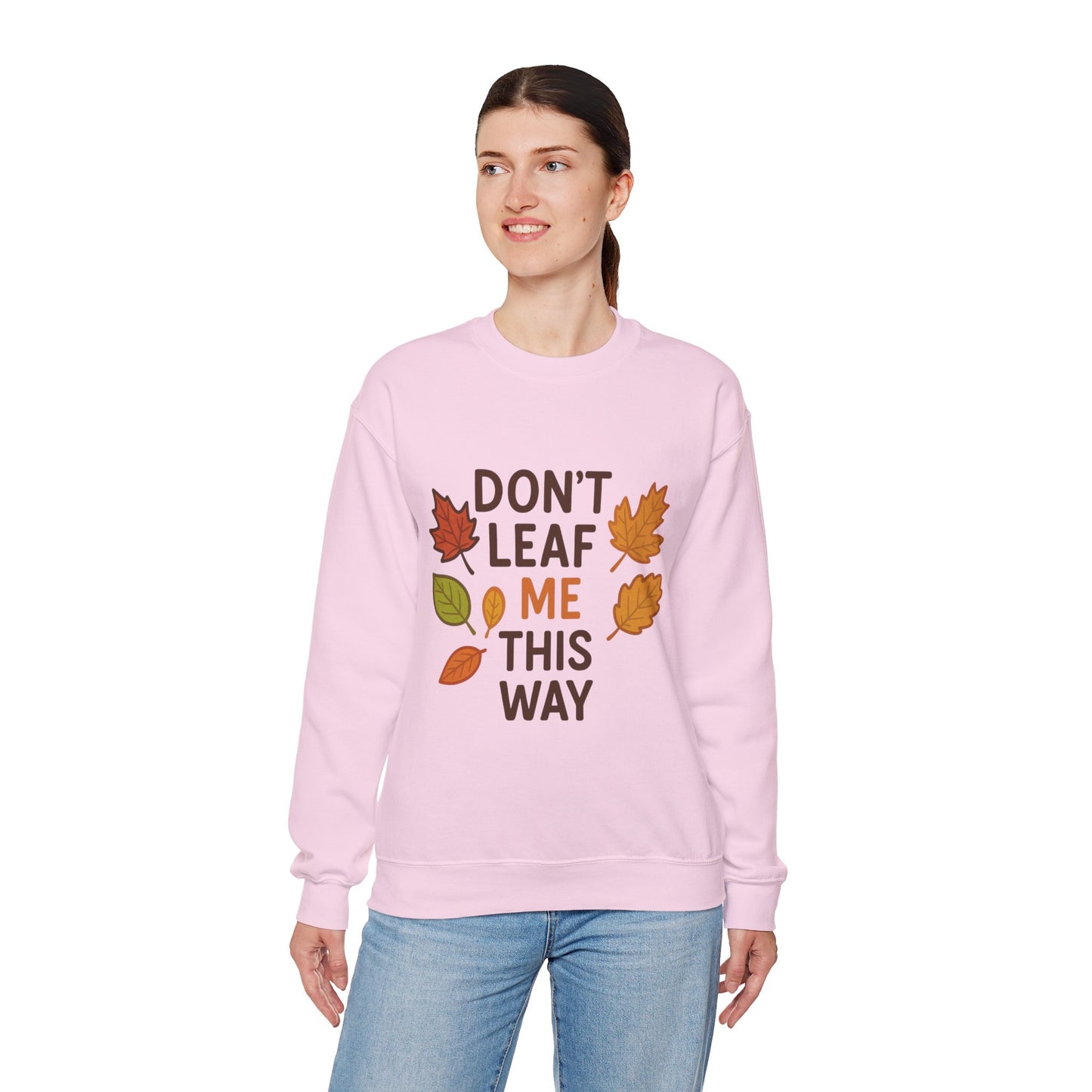 Autumn Leaf Sweatshirt | Cozy Fall Apparel for Nature Lovers | Fall Puns