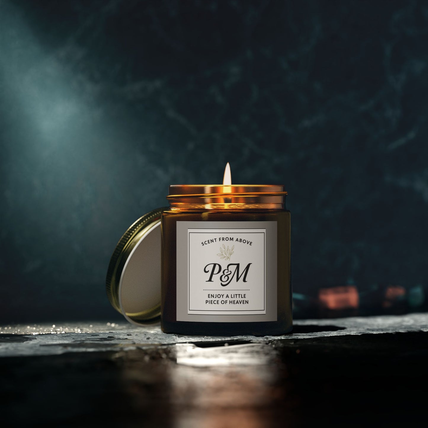 Heavenly Scented Coconut Apricot Candle – Perfect Gift for Her, Candle Lovers, or Home Sanctuary