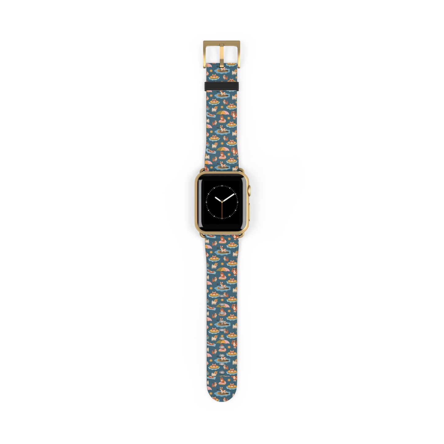 Cute Nautical Watch Band - Vibrant Pattern for Ocean Lovers