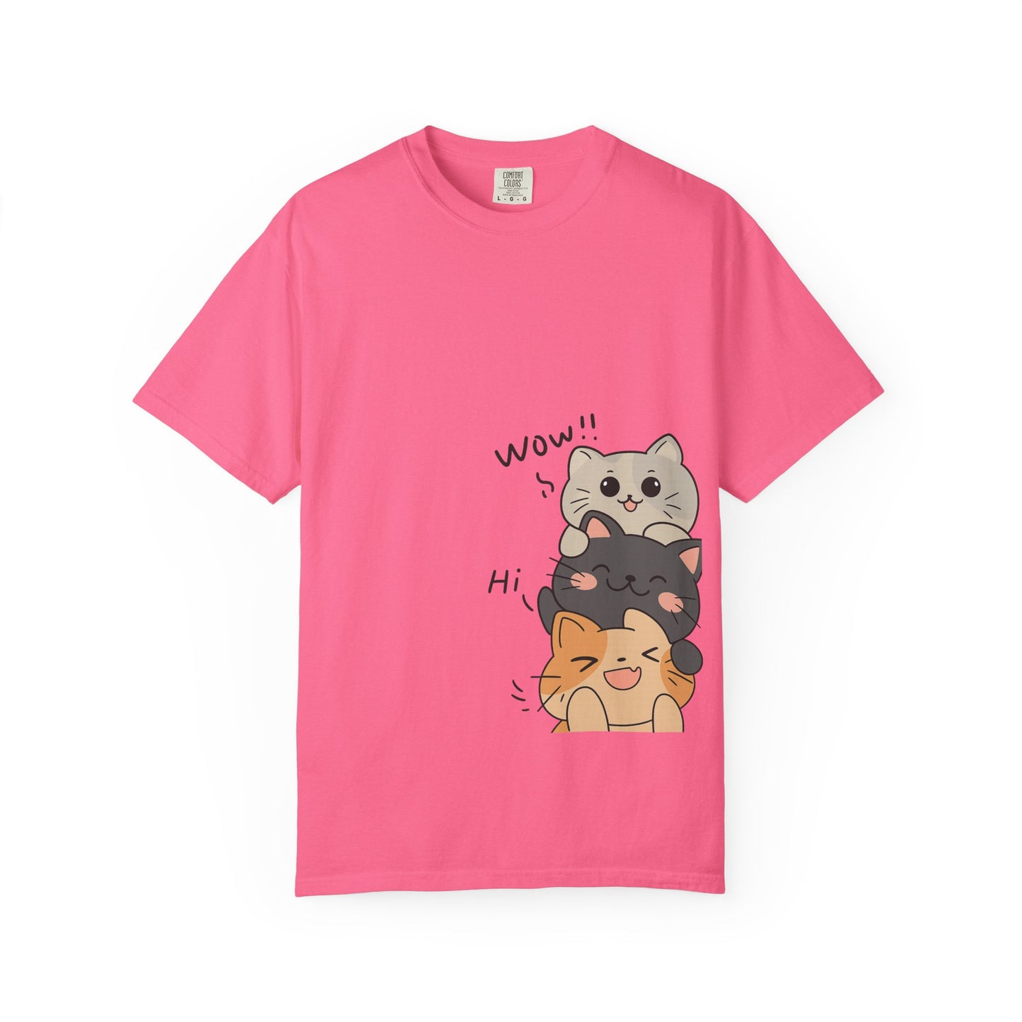 Cat Stack Unisex T-shirt for Cat Lovers