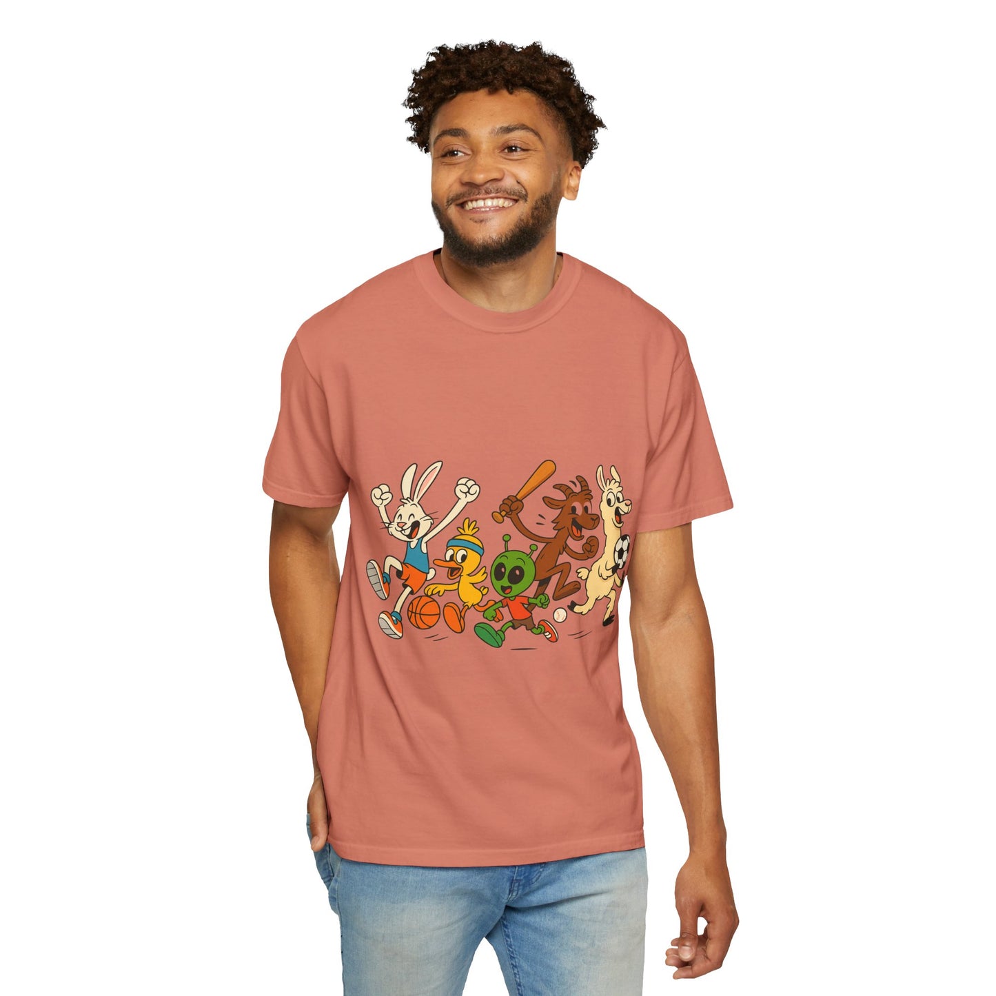 Cartoon Sports Team T-Shirt