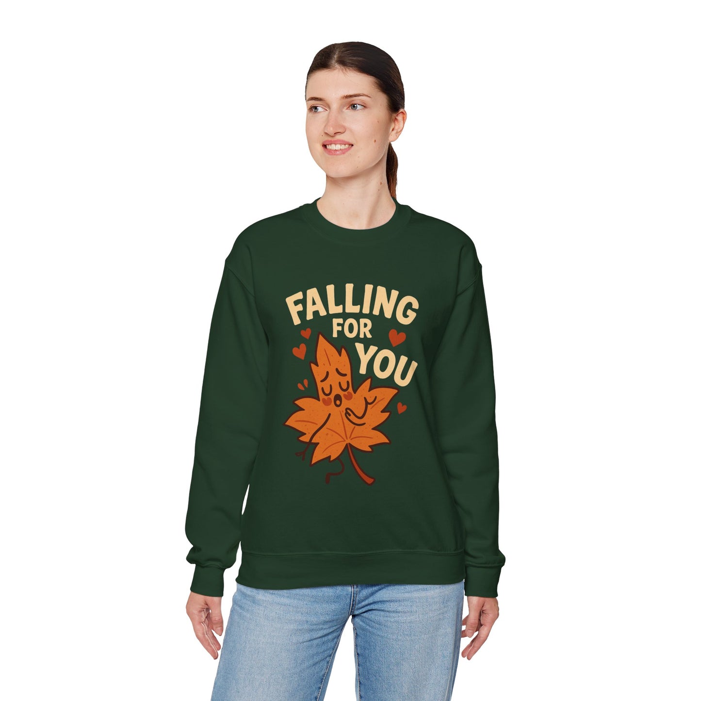 Falling For You Shirt | Cute Fall Leaf Pun Tee | Funny Autumn T-Shirt for Pumpkin Spice & Fall Lovers | Fall Puns