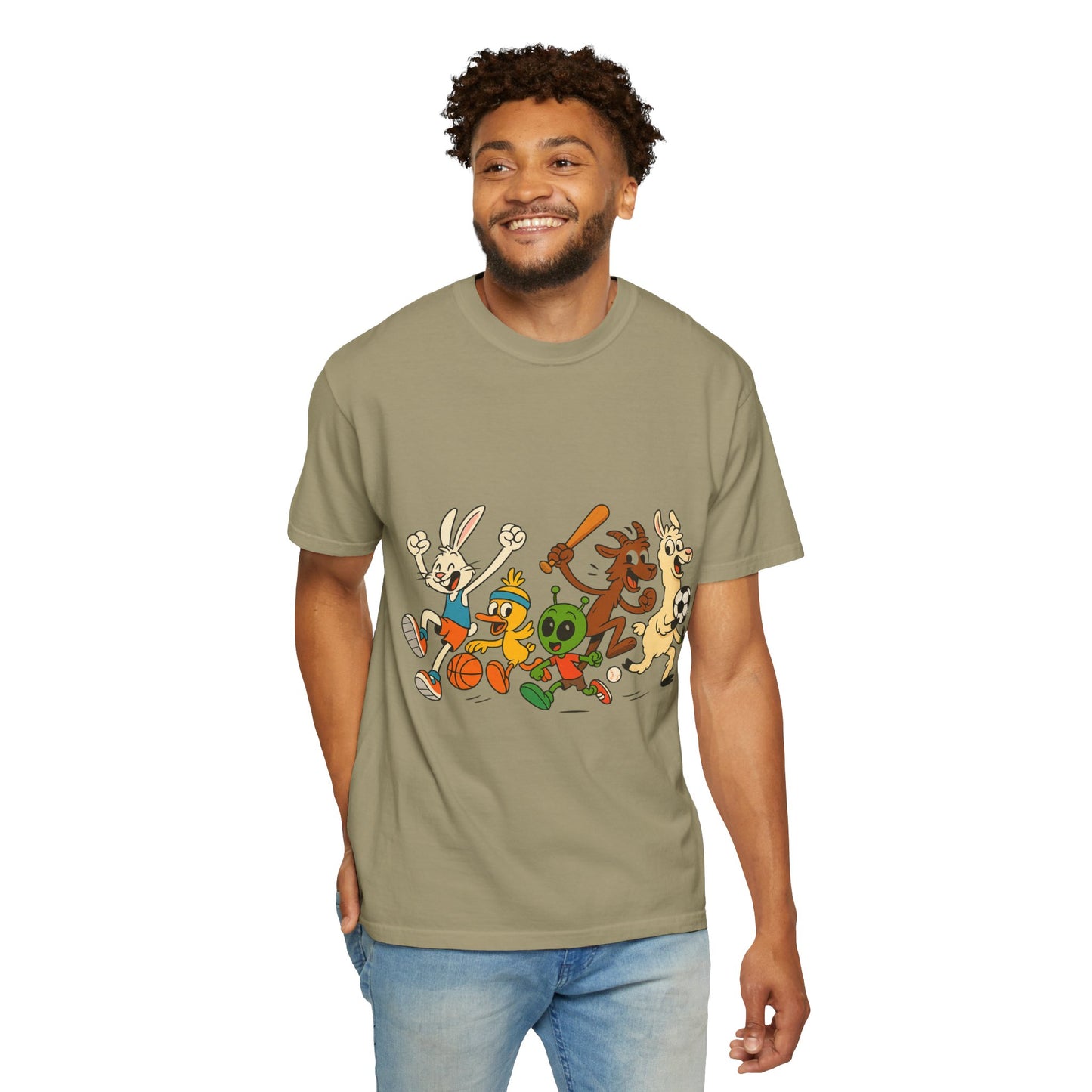 Cartoon Sports Team T-Shirt