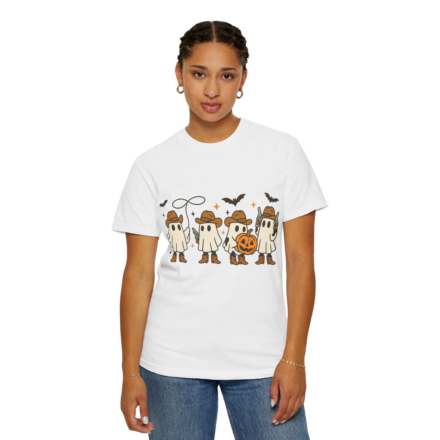 Western Ghost T-Shirt, Halloween Shirt, Cute Ghost Shirt, Halloween Party Shirt, Spooky Fall Shirt, Country Girl Gift