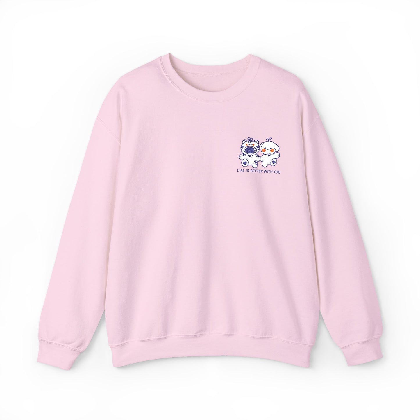 Crewneck Sweatshirt - Better Together Cute Companion