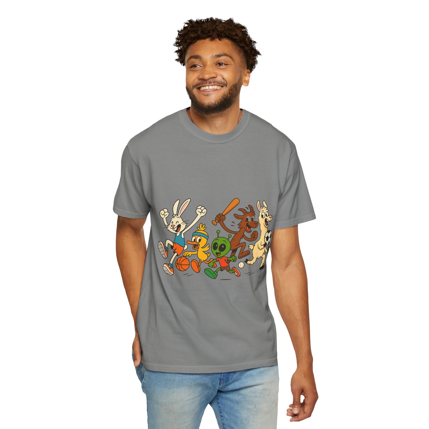 Cartoon Sports Team T-Shirt