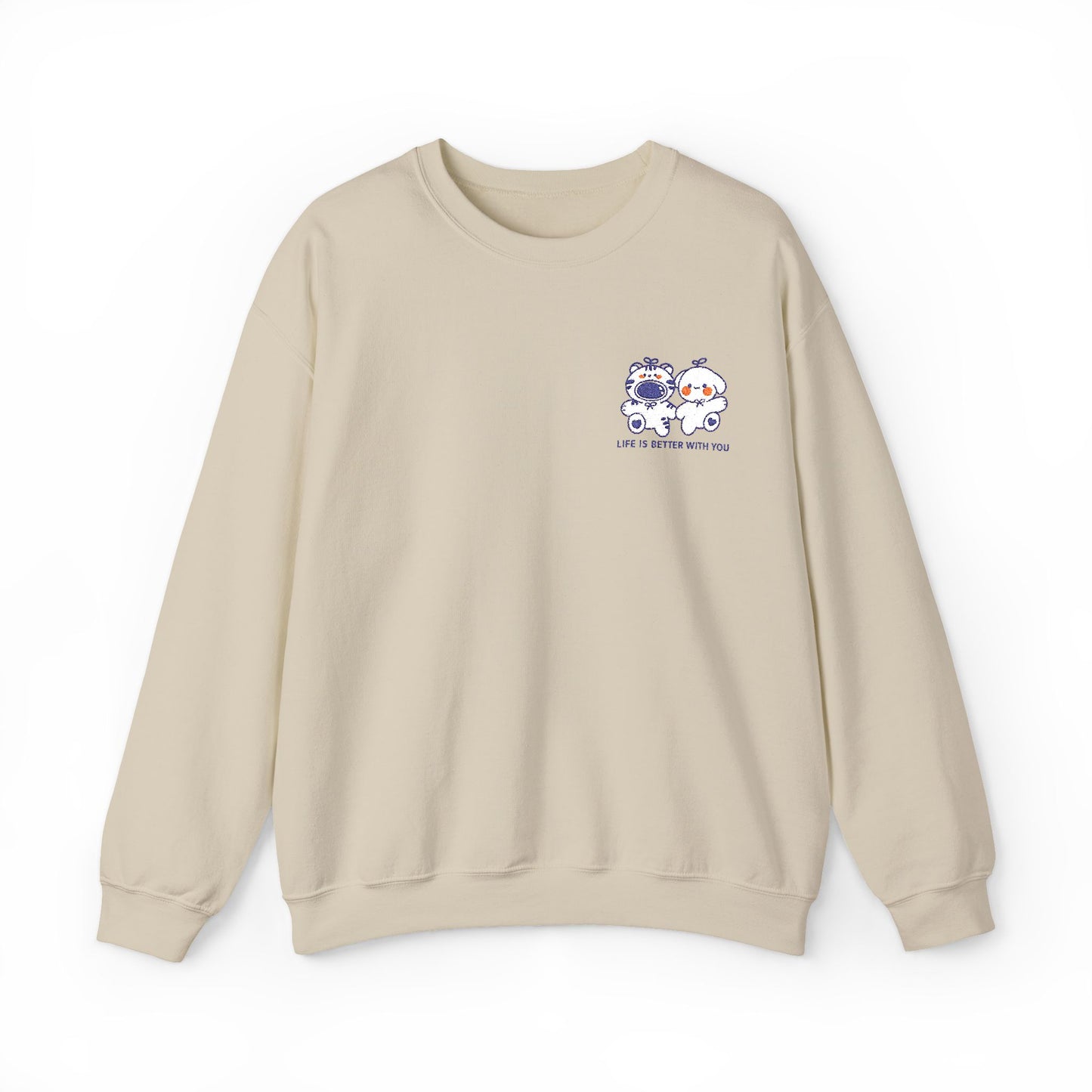 Crewneck Sweatshirt - Better Together Cute Companion
