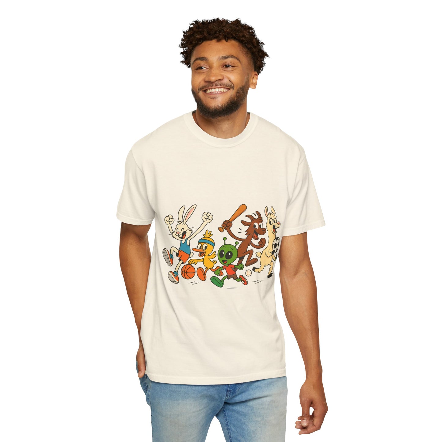 Cartoon Sports Team T-Shirt