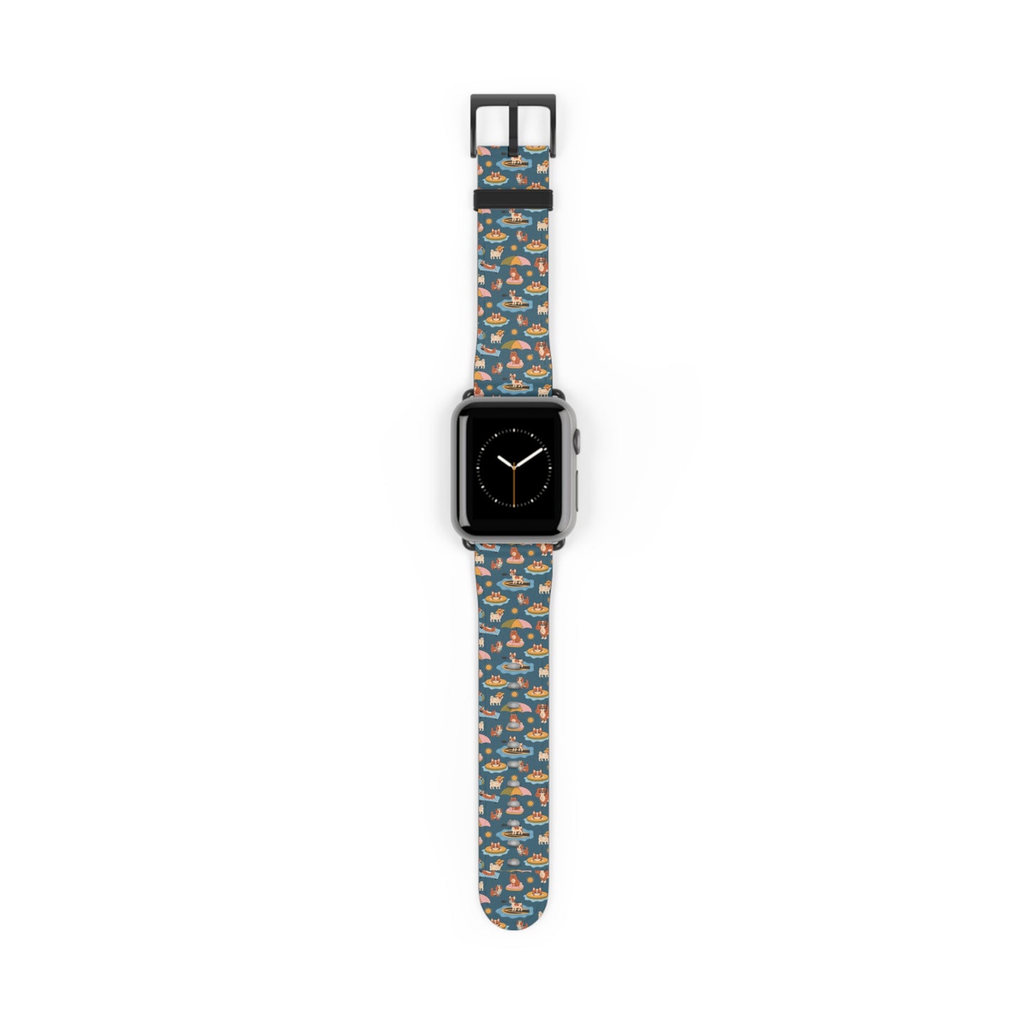 Cute Nautical Watch Band - Vibrant Pattern for Ocean Lovers