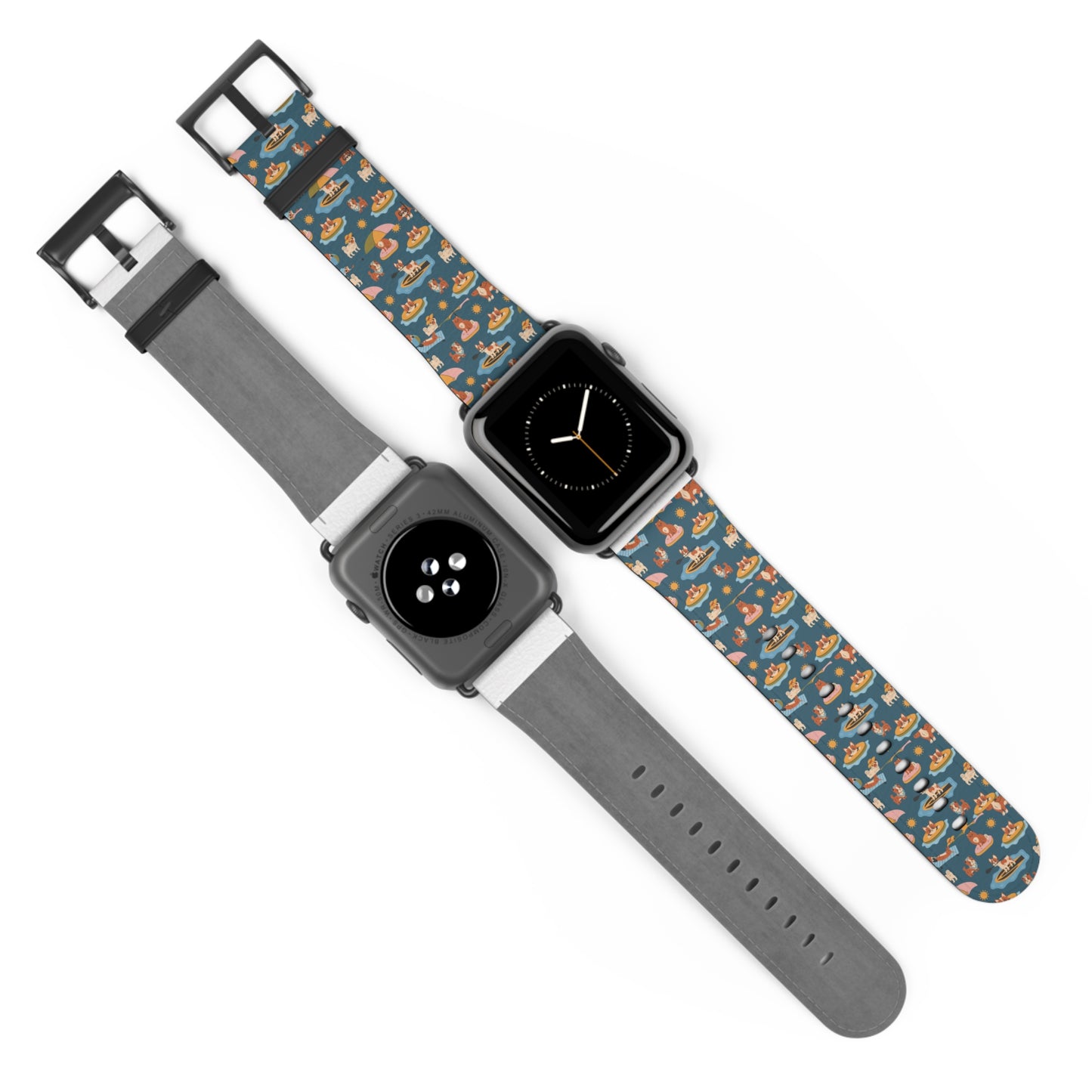 Cute Nautical Watch Band - Vibrant Pattern for Ocean Lovers