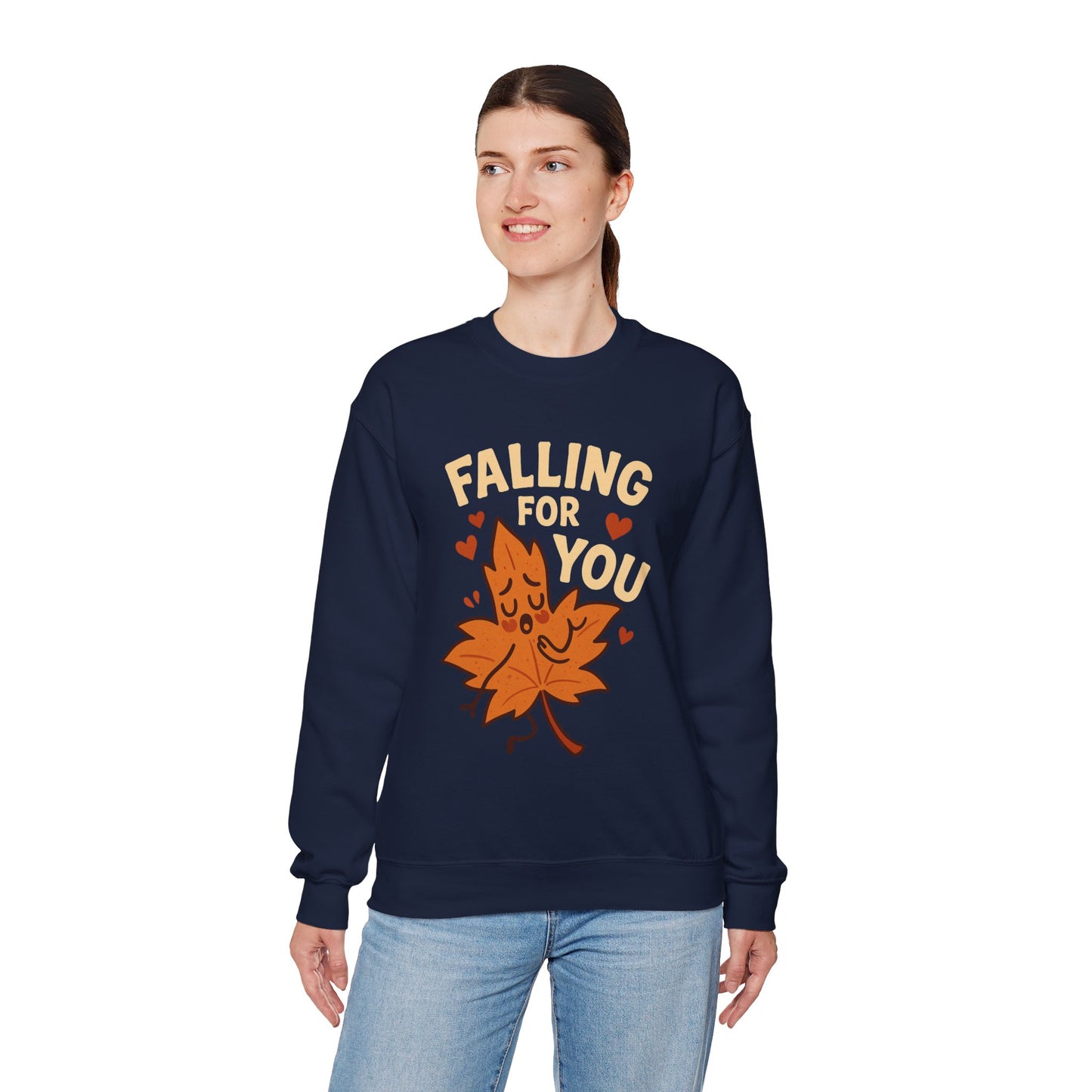 Falling For You Shirt | Cute Fall Leaf Pun Tee | Funny Autumn T-Shirt for Pumpkin Spice & Fall Lovers | Fall Puns
