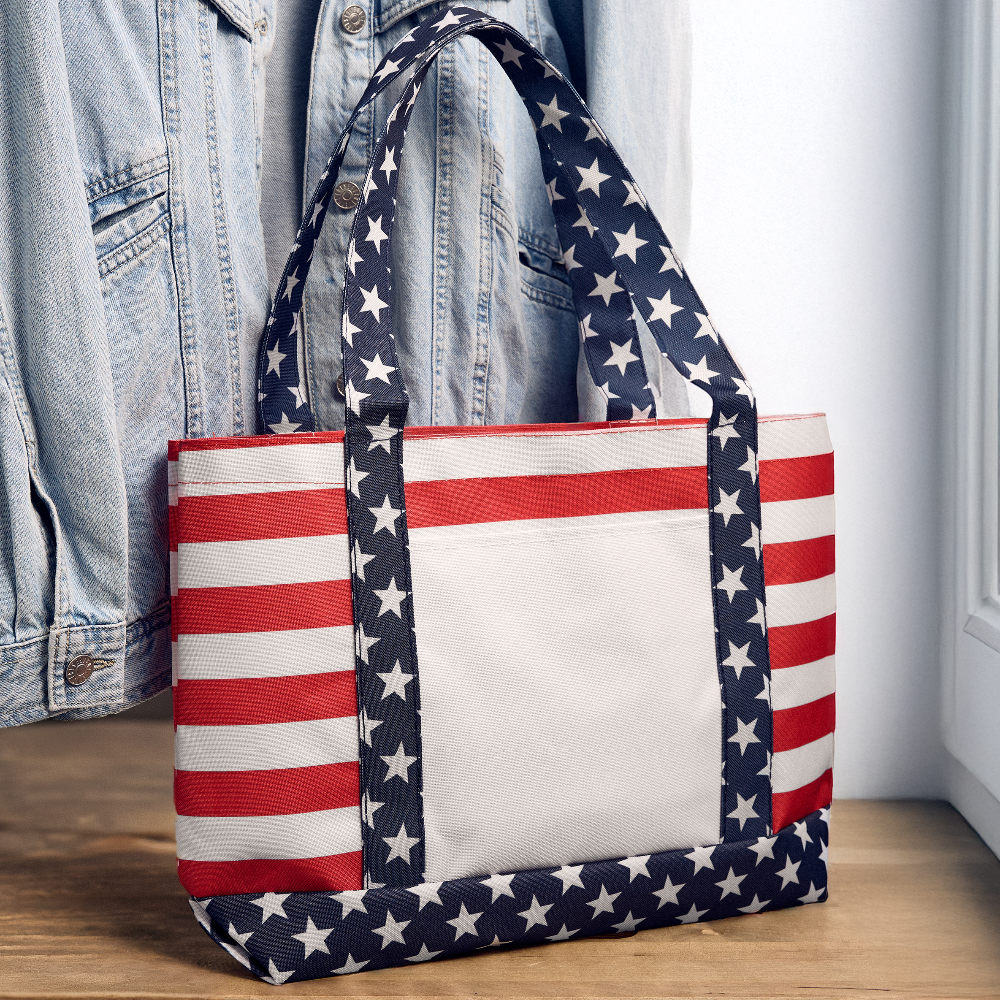 Americana Tote Bag - red/white/blue