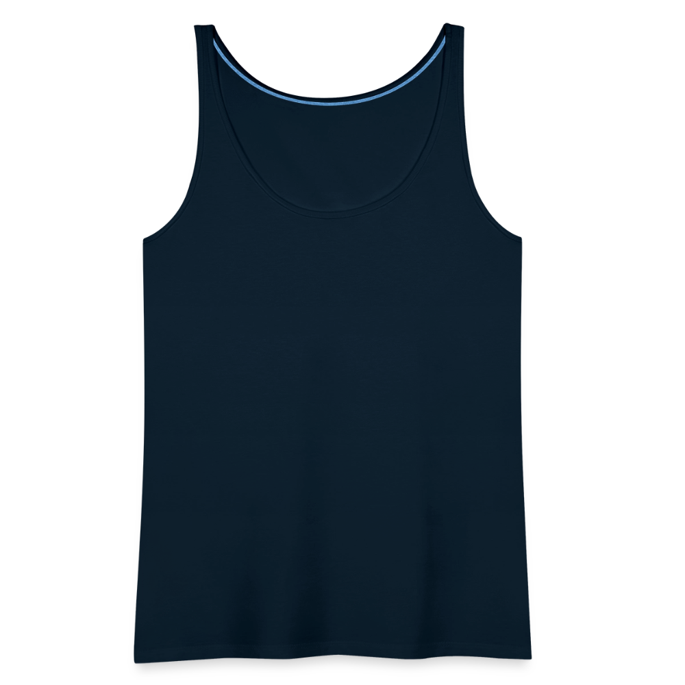 Women’s Premium Tank Top - deep navy
