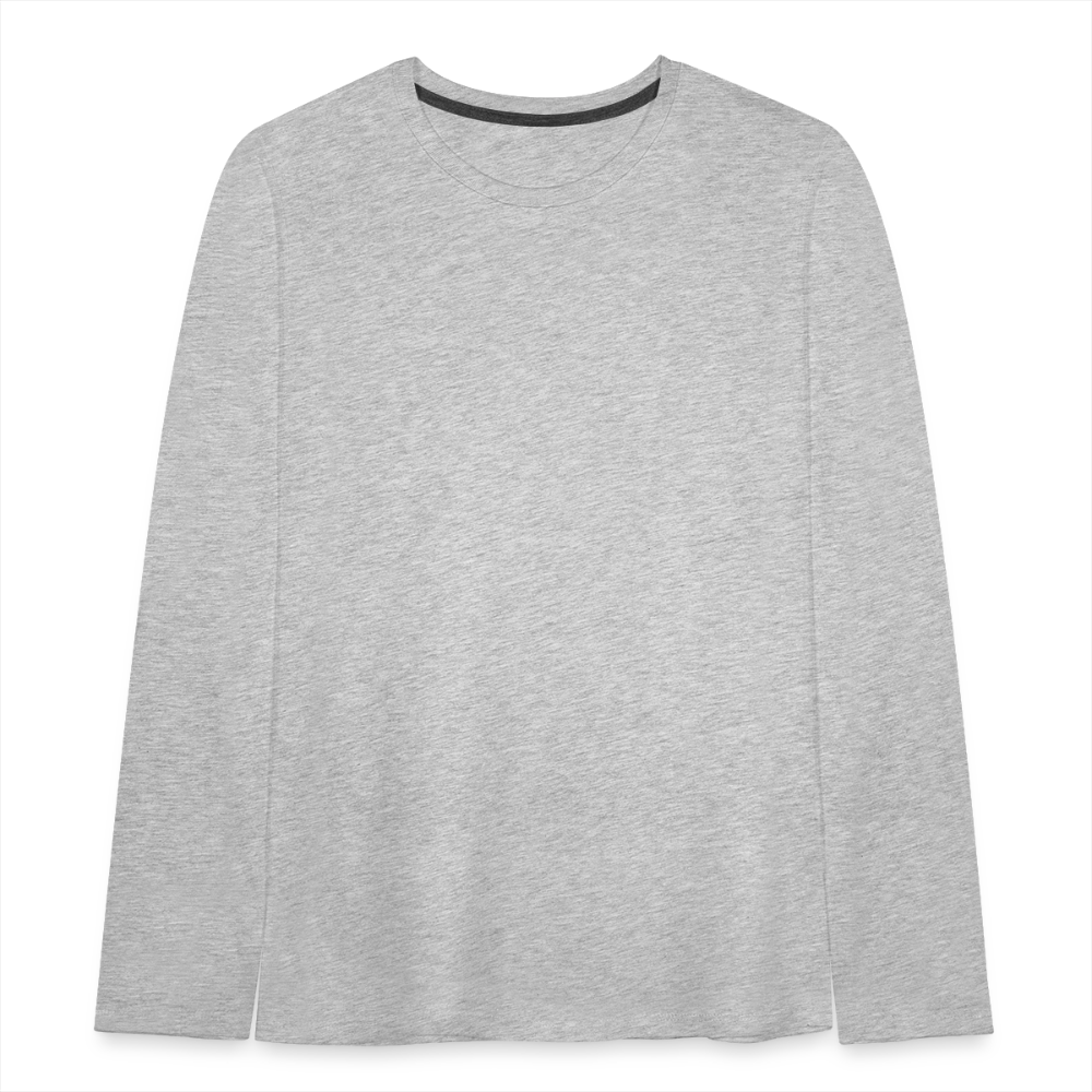 Kids' Premium Long Sleeve T-Shirt - heather gray