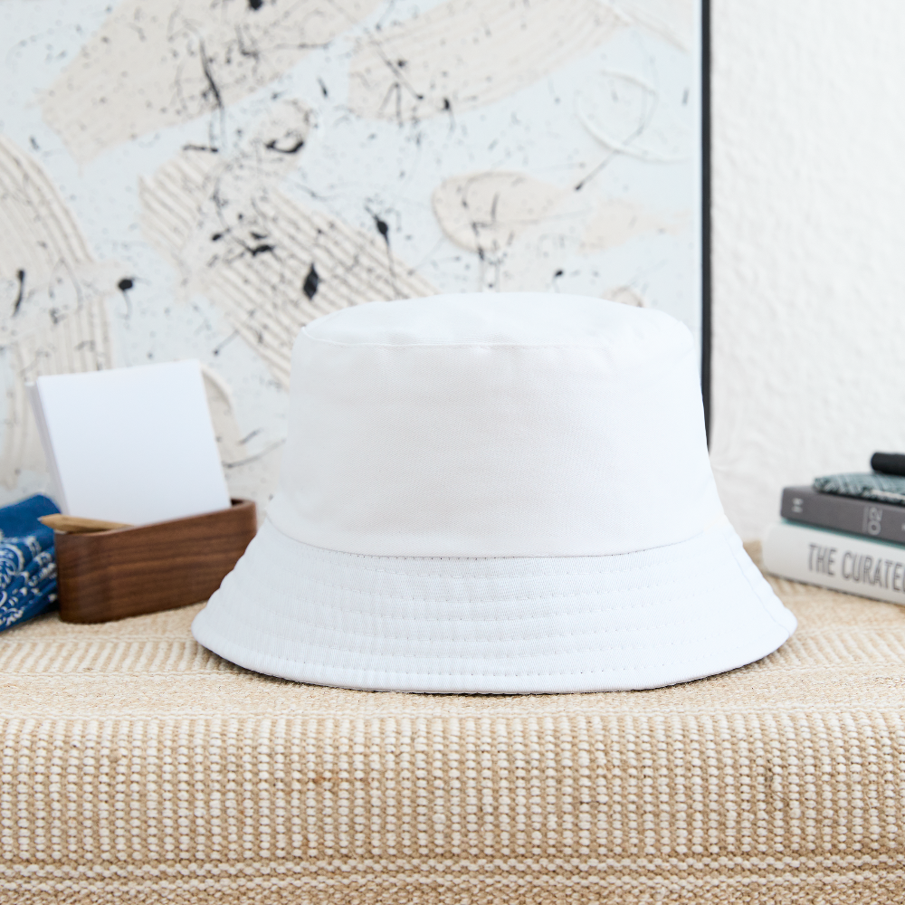 Kid's Bucket Hat - white