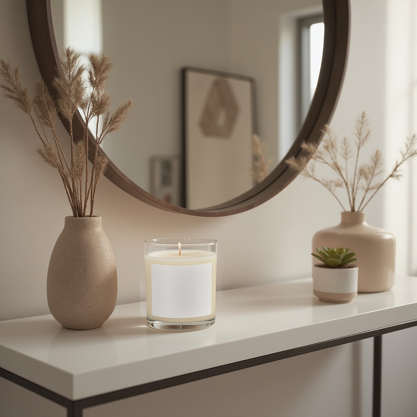 Elegant Scented Candle – Cozy Home Decor & Relaxation Gift for Her or Wedding Favor