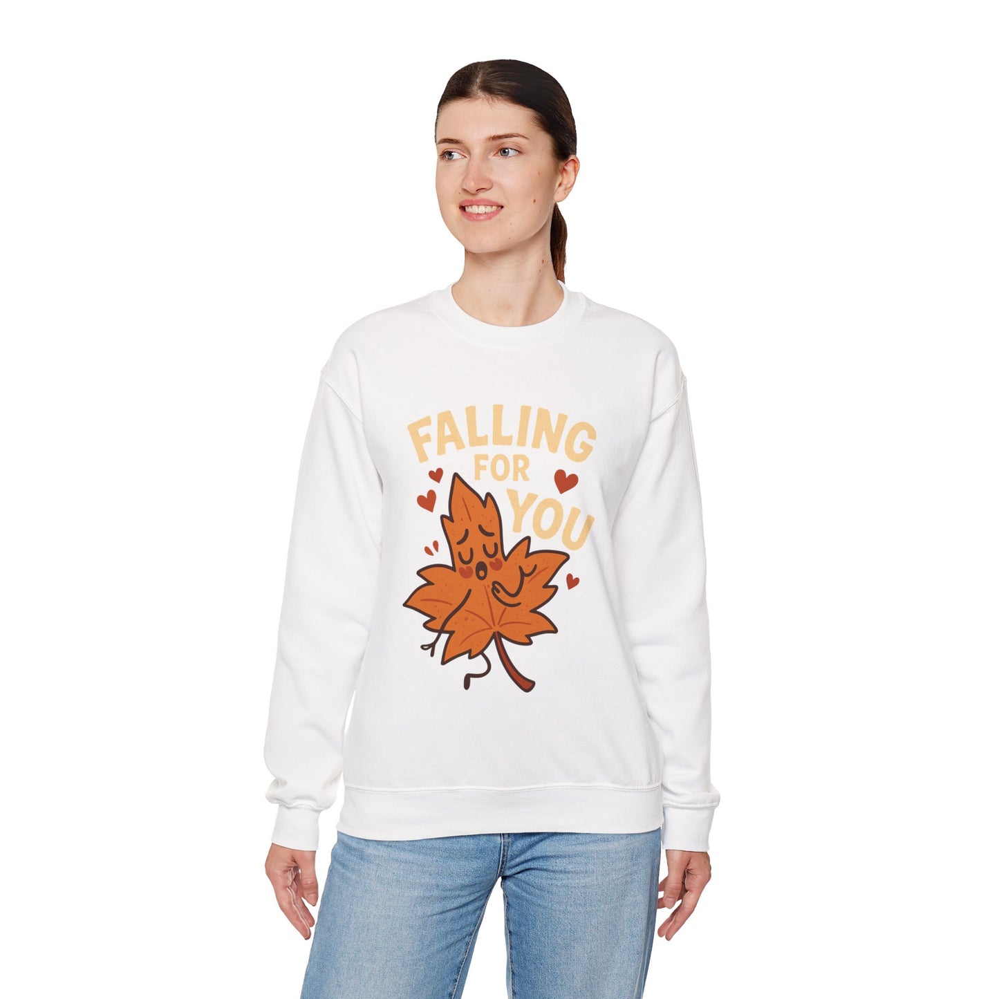 Falling For You Shirt | Cute Fall Leaf Pun Tee | Funny Autumn T-Shirt for Pumpkin Spice & Fall Lovers | Fall Puns