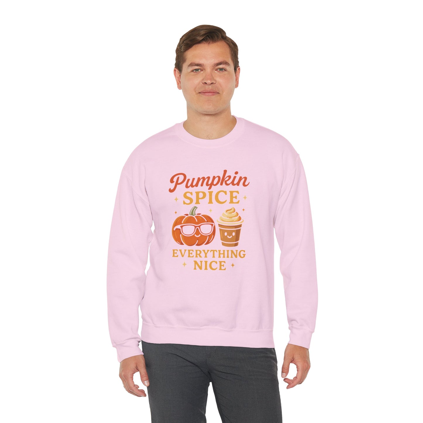 Pumpkin Spice and Everything Nice Sweatshirt | Cozy Fall Sweater, Autumn Leaves and Pumpkins Please | Unisex, Sweater Weather Outfits