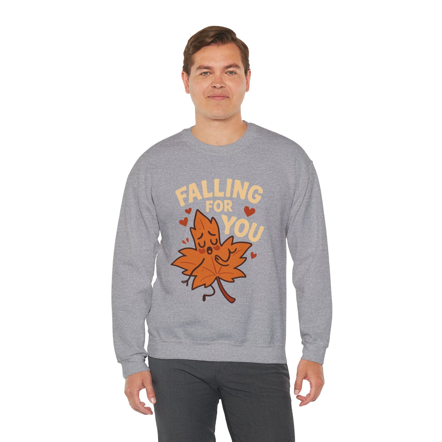 Falling For You Shirt | Cute Fall Leaf Pun Tee | Funny Autumn T-Shirt for Pumpkin Spice & Fall Lovers | Fall Puns