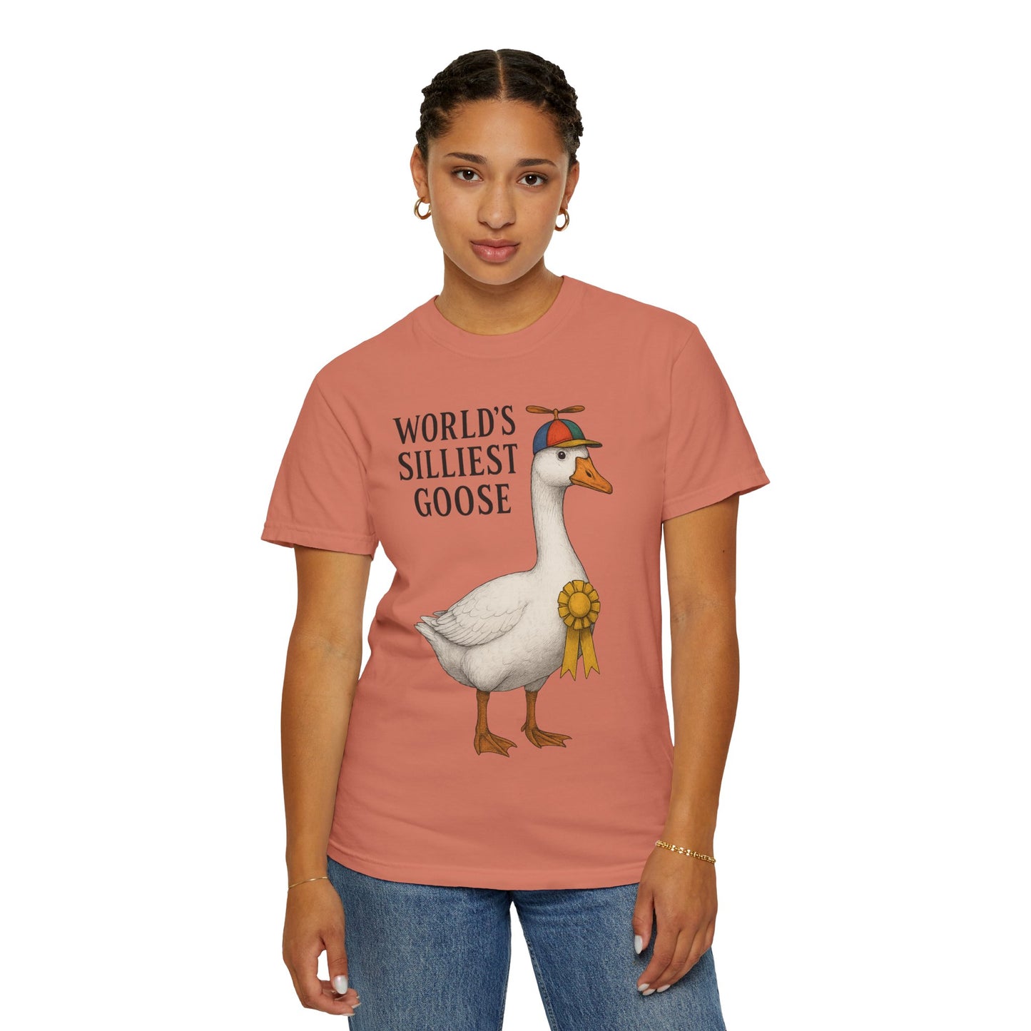 World’s Silliest Goose T-Shirt – Funny Award-Winning Goose Tee