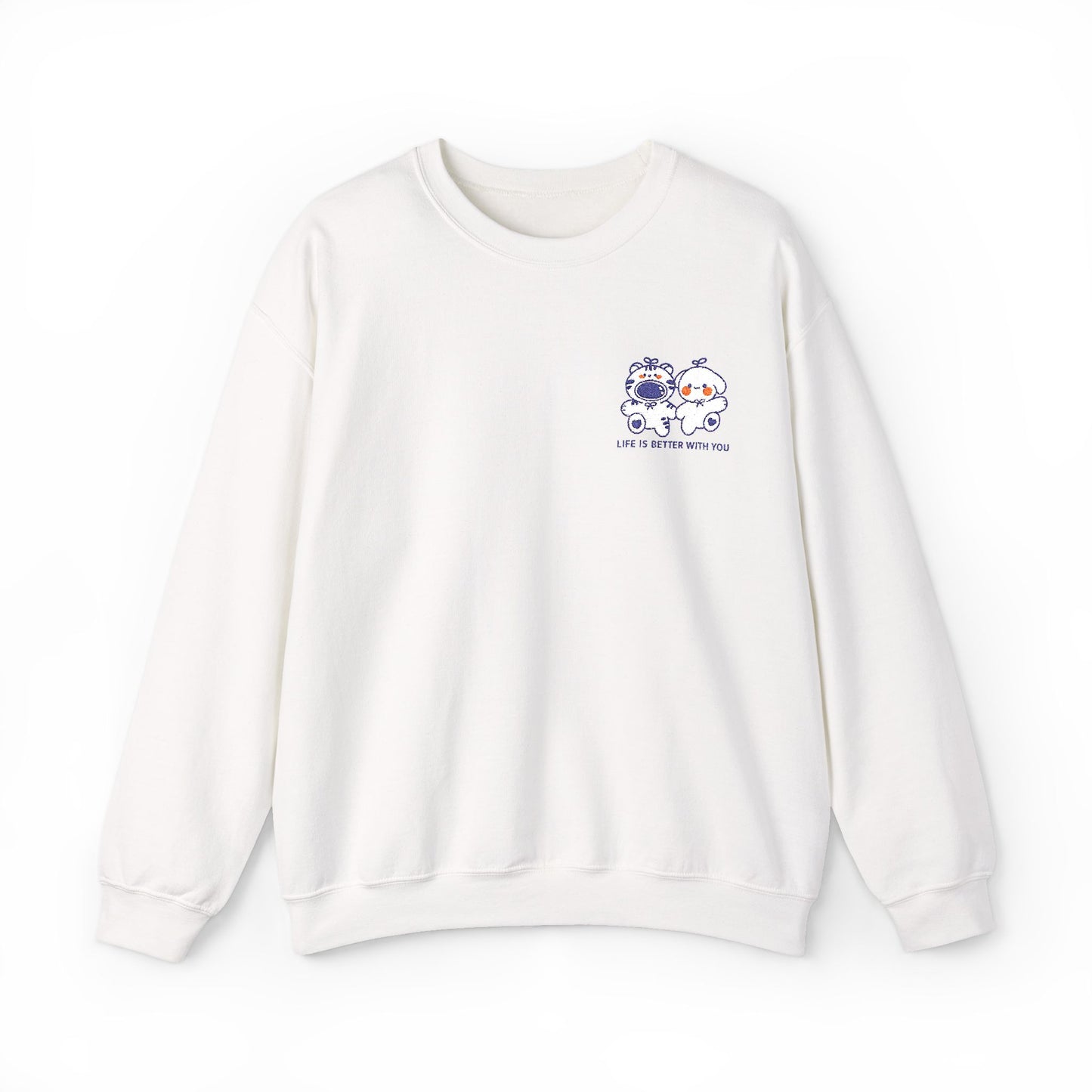 Crewneck Sweatshirt - Better Together Cute Companion