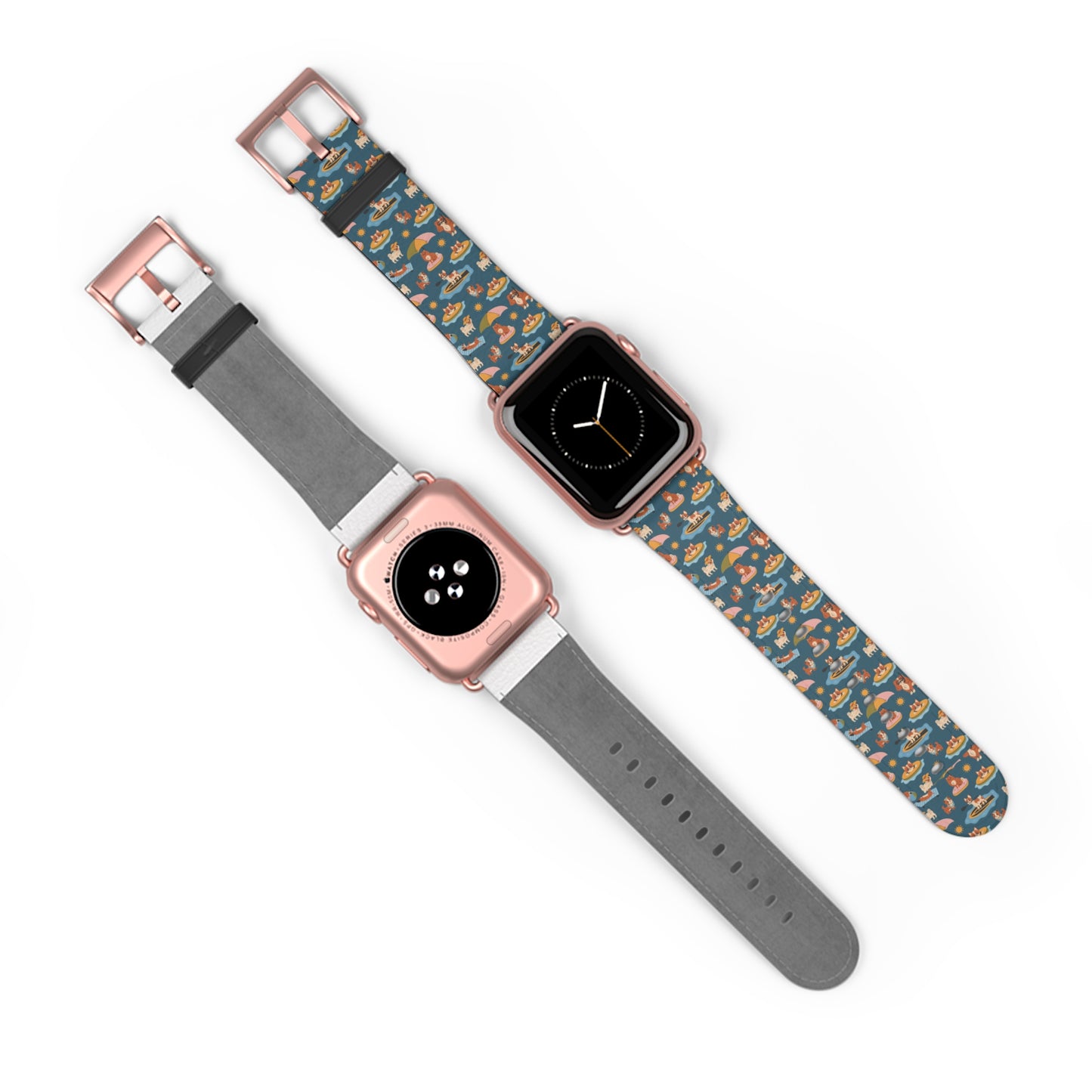 Cute Nautical Watch Band - Vibrant Pattern for Ocean Lovers