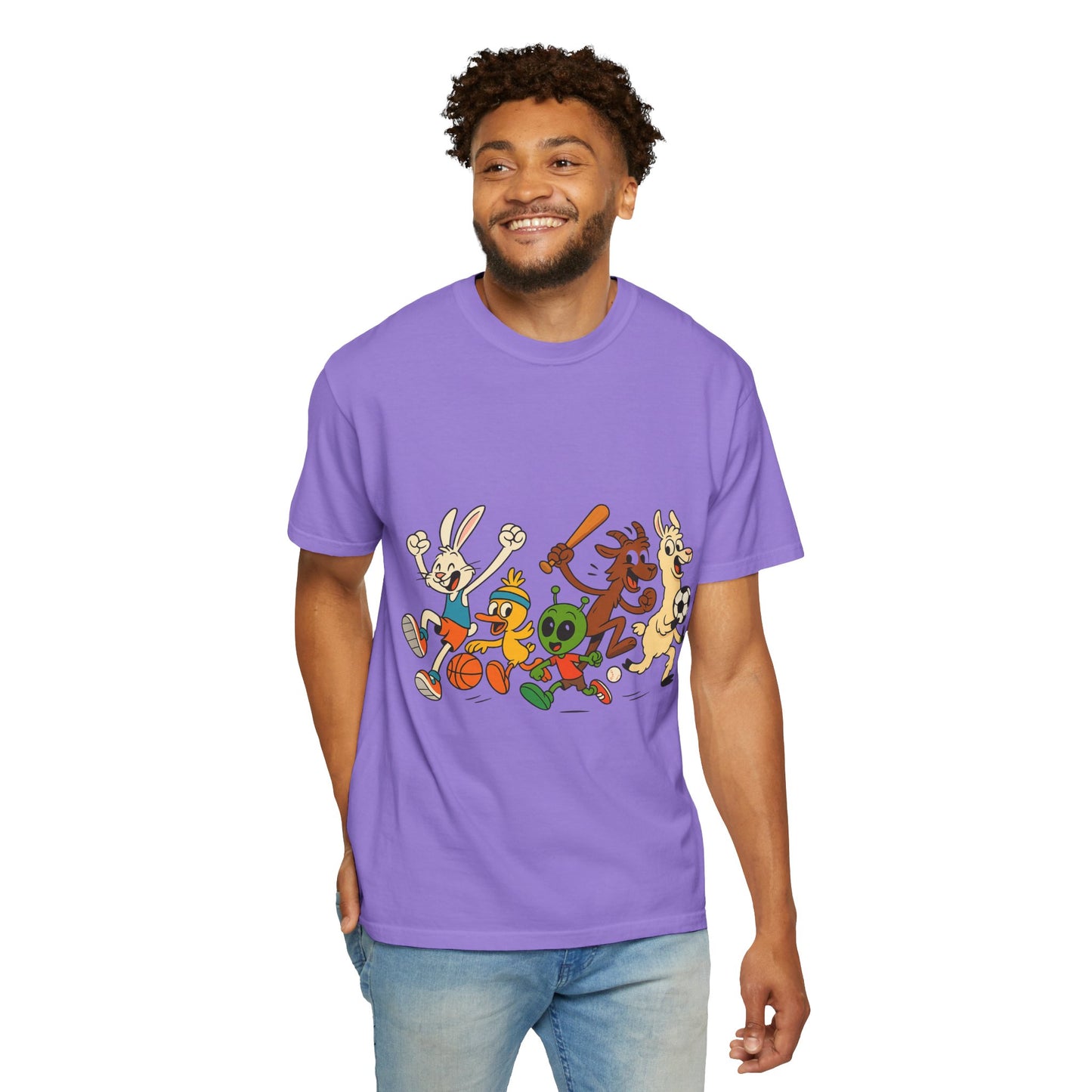 Cartoon Sports Team T-Shirt