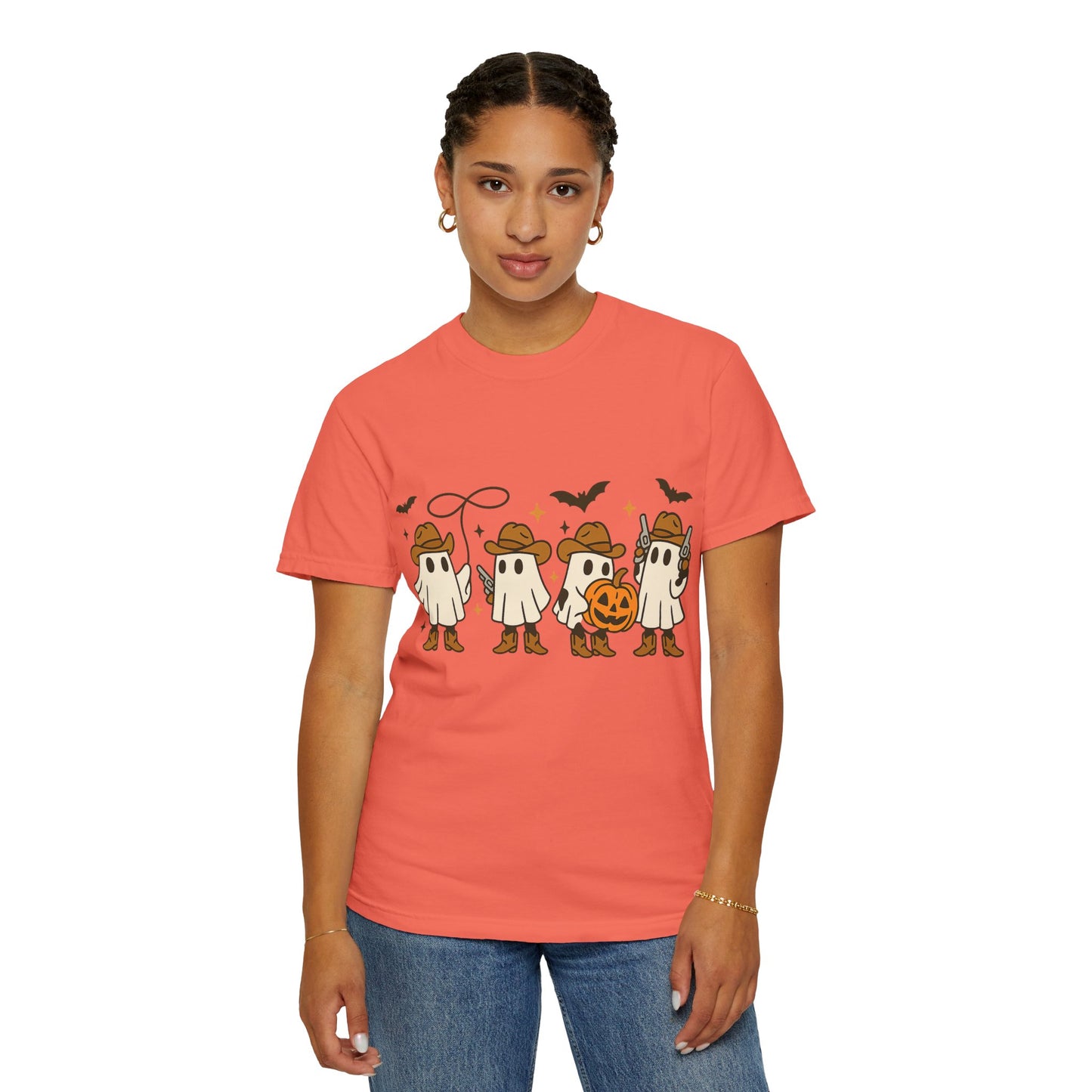 Western Ghost T-Shirt, Halloween Shirt, Cute Ghost Shirt, Halloween Party Shirt, Spooky Fall Shirt, Country Girl Gift