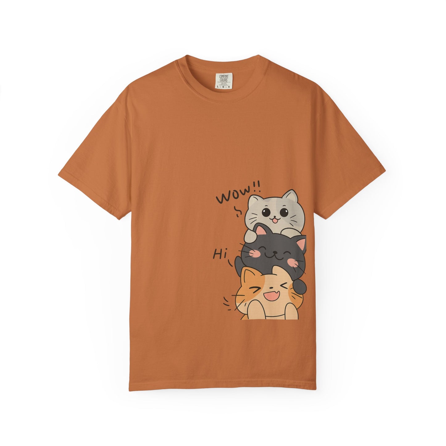 Cat Stack Unisex T-shirt for Cat Lovers