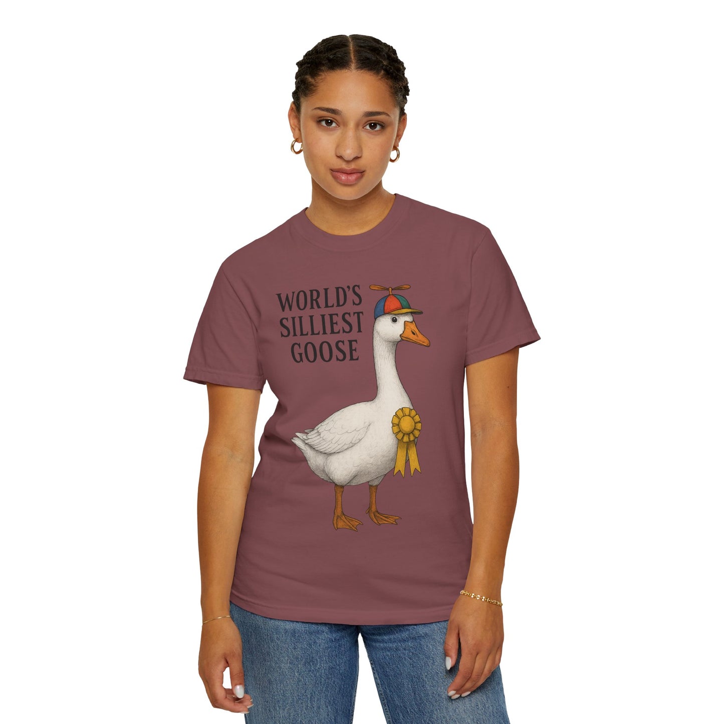 World’s Silliest Goose T-Shirt – Funny Award-Winning Goose Tee