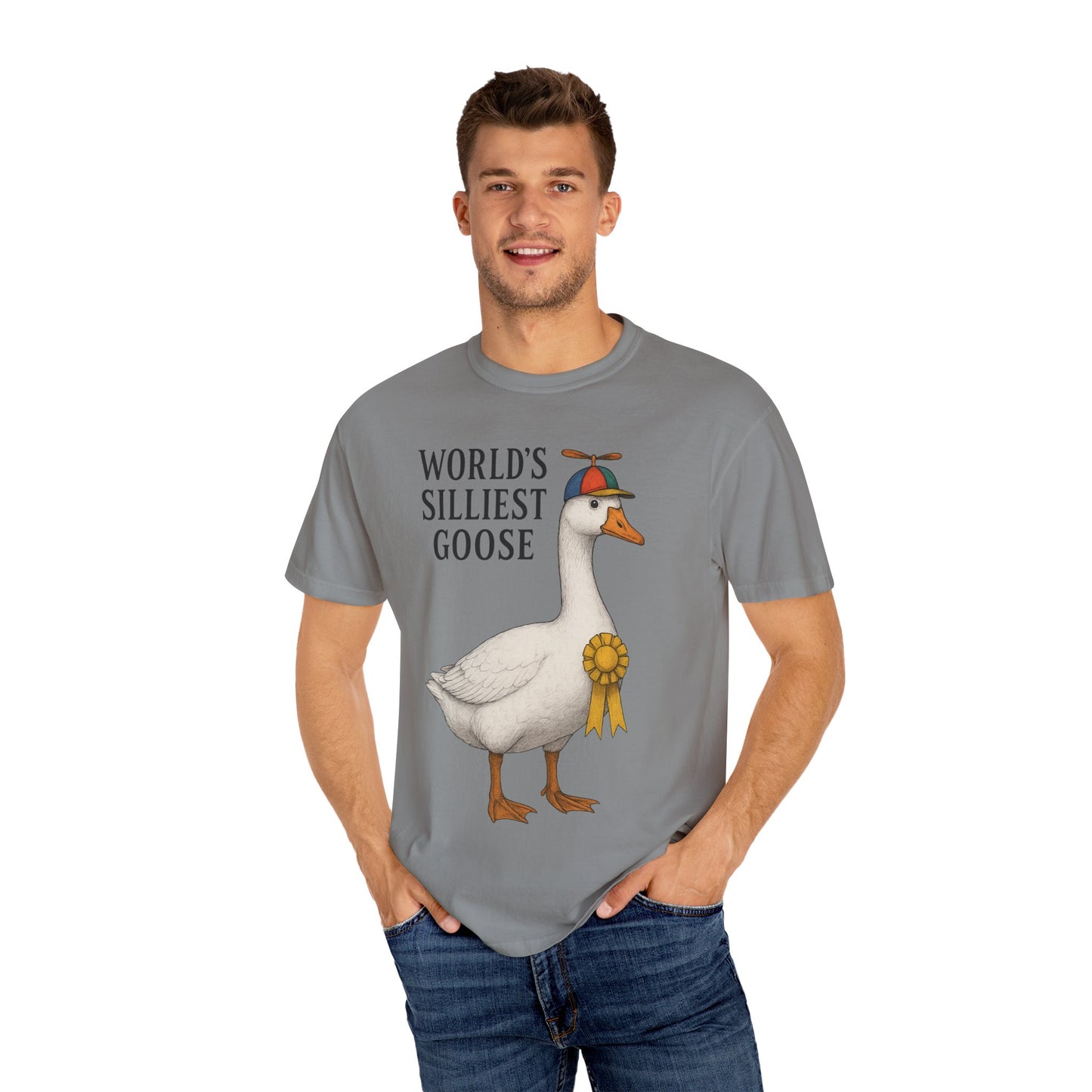 World’s Silliest Goose T-Shirt – Funny Award-Winning Goose Tee