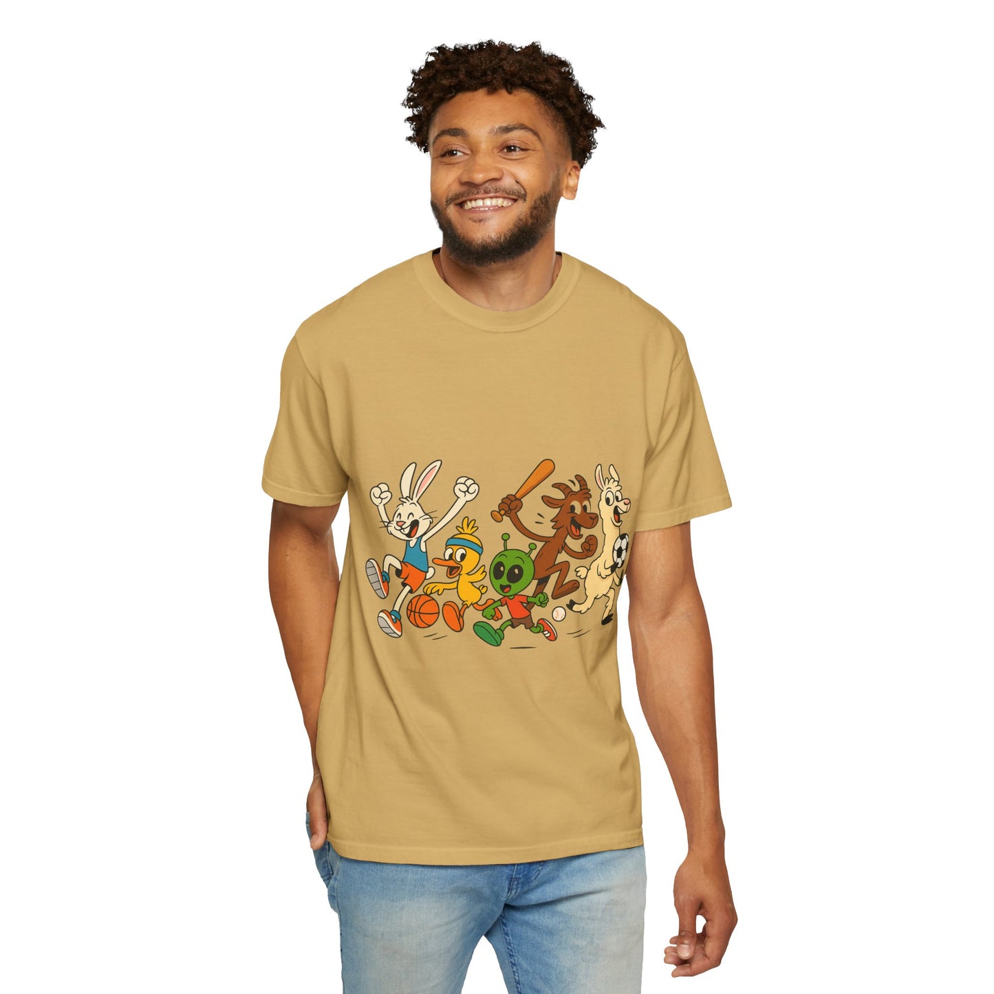 Cartoon Sports Team T-Shirt