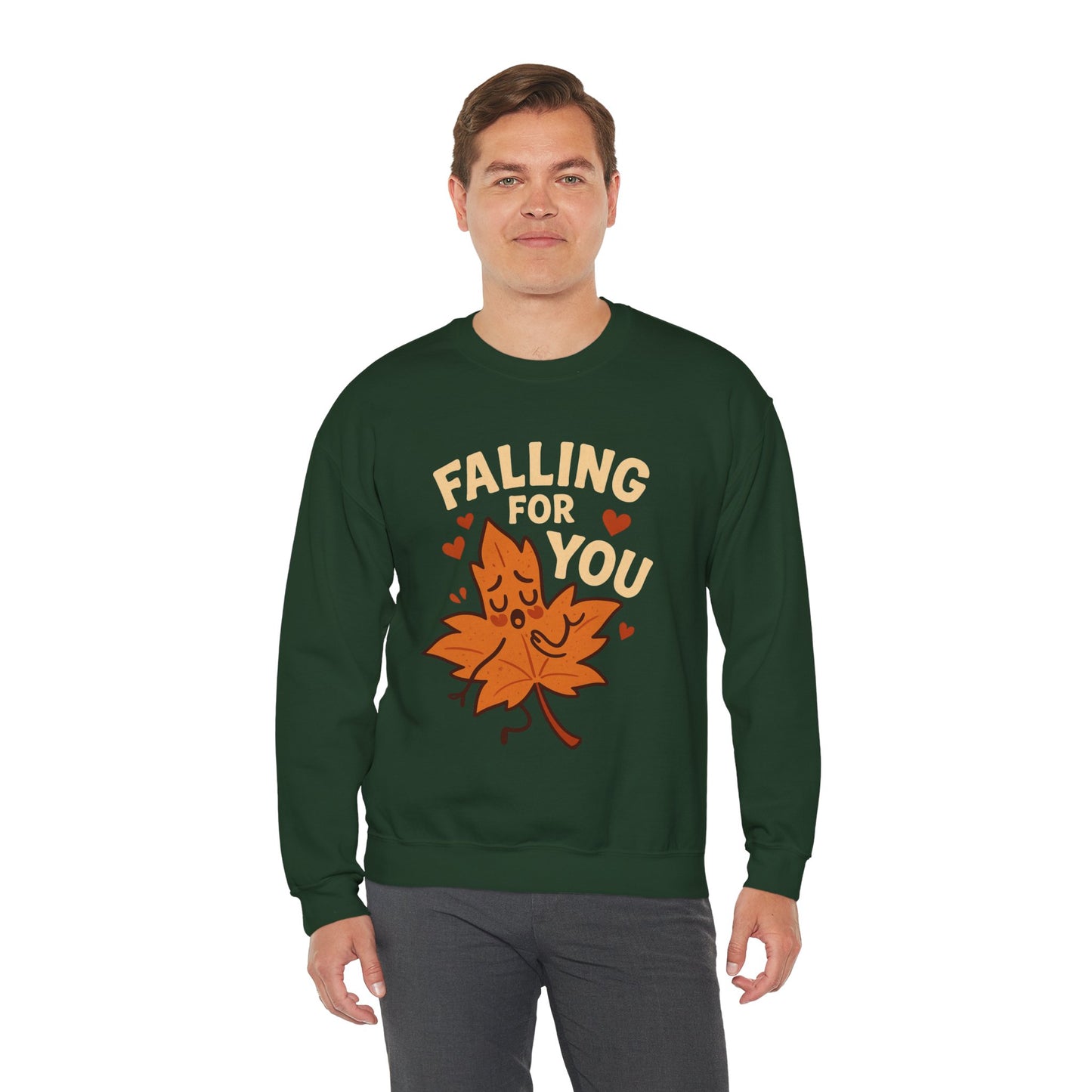 Falling For You Shirt | Cute Fall Leaf Pun Tee | Funny Autumn T-Shirt for Pumpkin Spice & Fall Lovers | Fall Puns