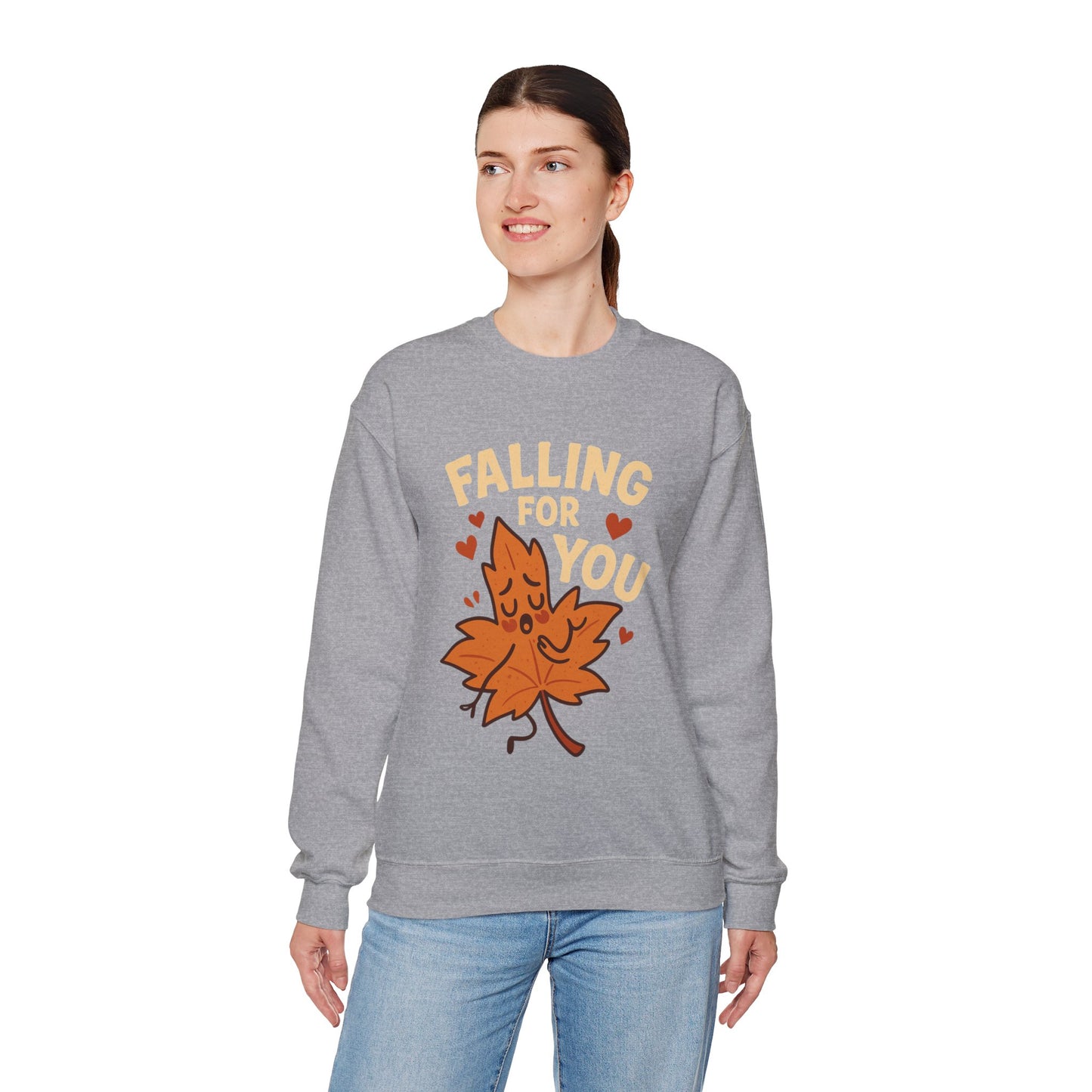 Falling For You Shirt | Cute Fall Leaf Pun Tee | Funny Autumn T-Shirt for Pumpkin Spice & Fall Lovers | Fall Puns