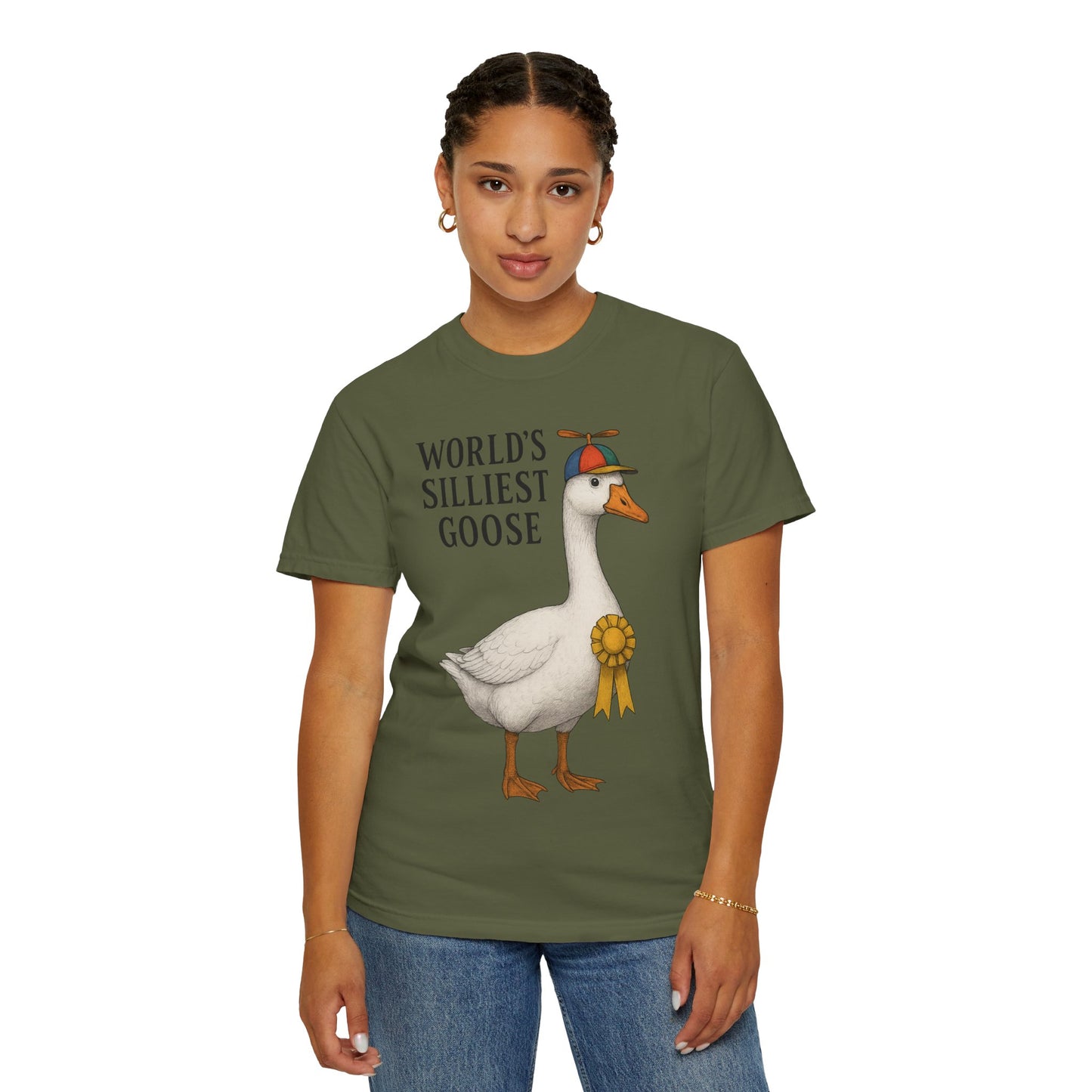 World’s Silliest Goose T-Shirt – Funny Award-Winning Goose Tee