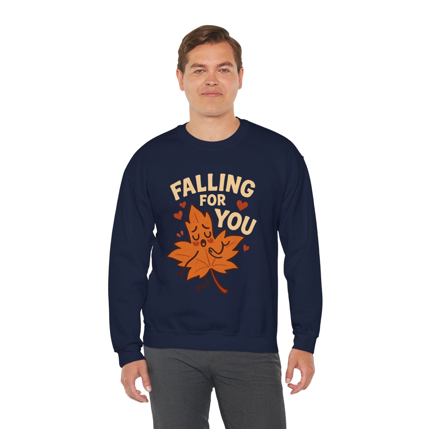 Falling For You Shirt | Cute Fall Leaf Pun Tee | Funny Autumn T-Shirt for Pumpkin Spice & Fall Lovers | Fall Puns