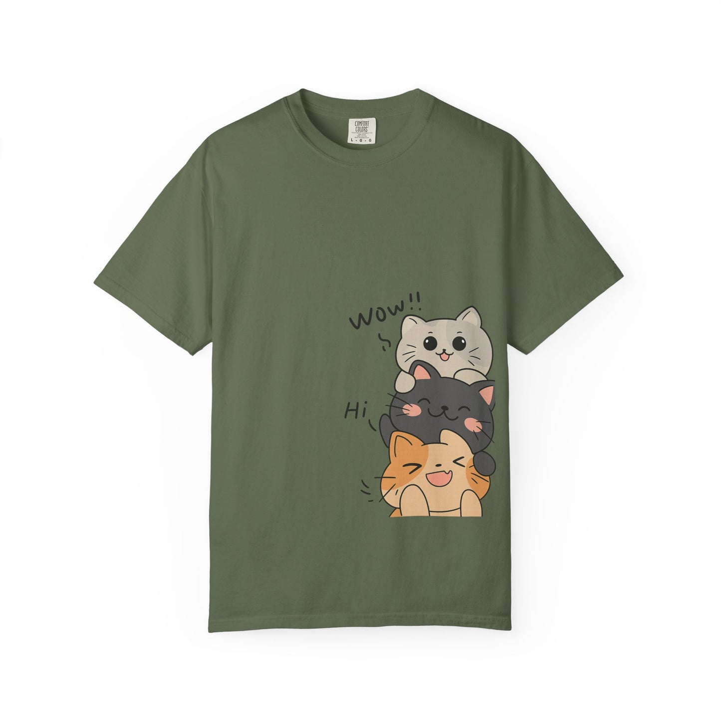 Cat Stack Unisex T-shirt for Cat Lovers
