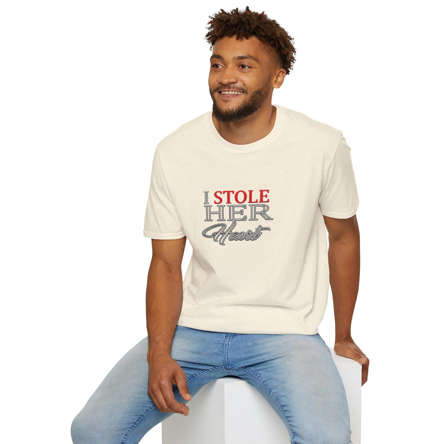 I Stole Her Heart T-Shirt — Romantic Couples Valentine Tee