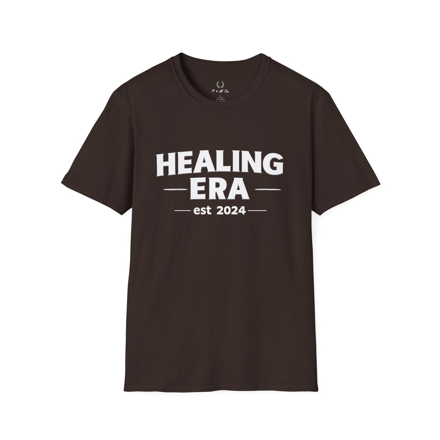 Healing Era T-Shirt | “Healing Era Est. 2024” Minimal Wellness Tee