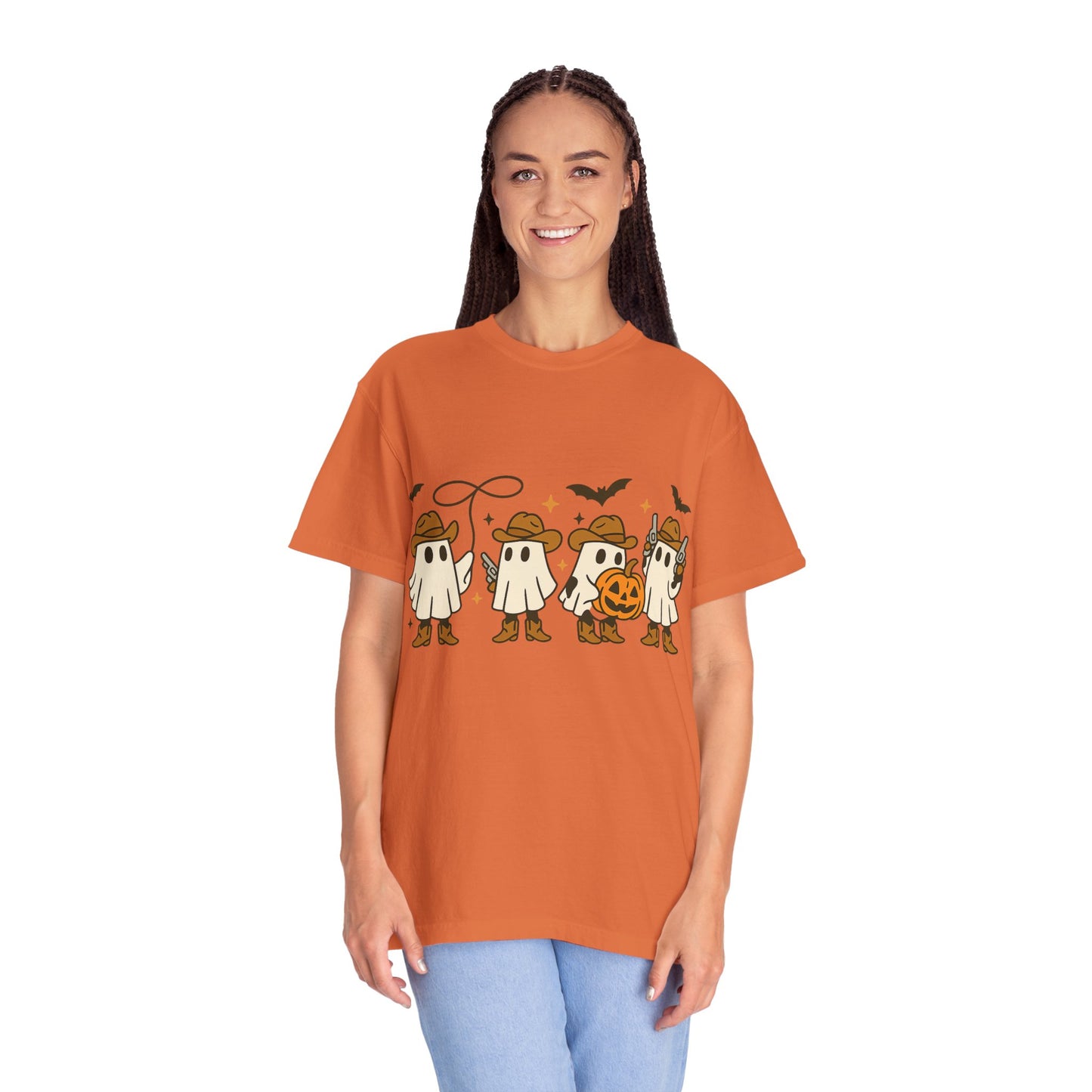 Western Ghost T-Shirt, Halloween Shirt, Cute Ghost Shirt, Halloween Party Shirt, Spooky Fall Shirt, Country Girl Gift