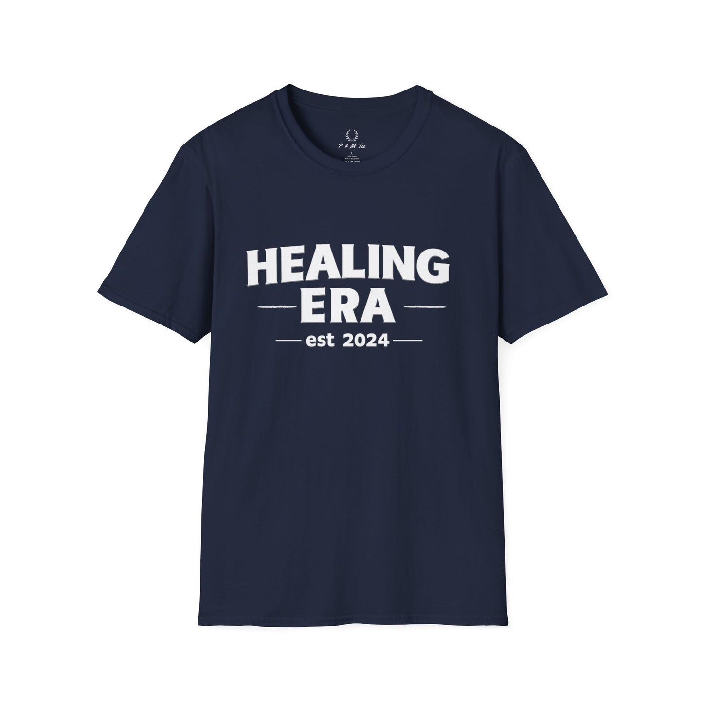 Healing Era T-Shirt | “Healing Era Est. 2024” Minimal Wellness Tee