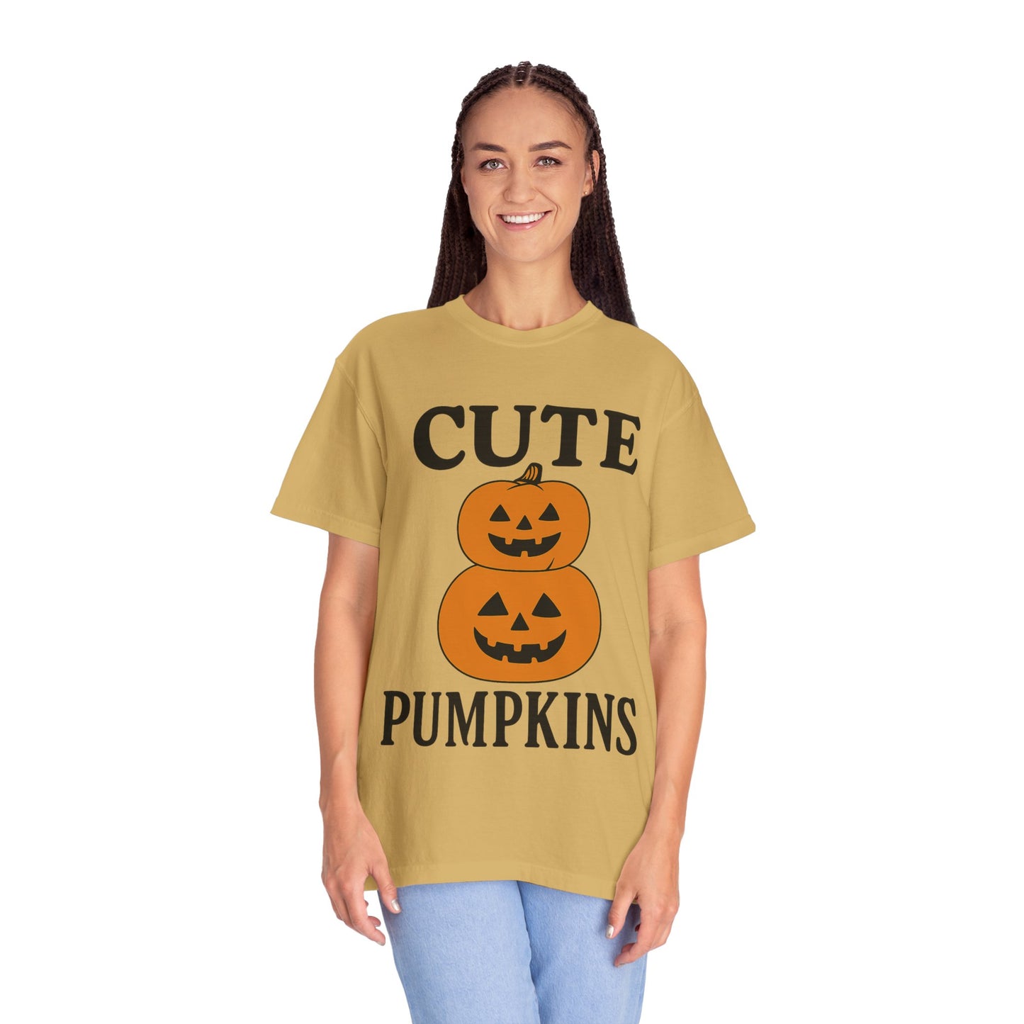 Cute Pumpkins Halloween T-Shirt – Funny Jack-O’-Lantern Graphic Tee for Men, Women & Kids