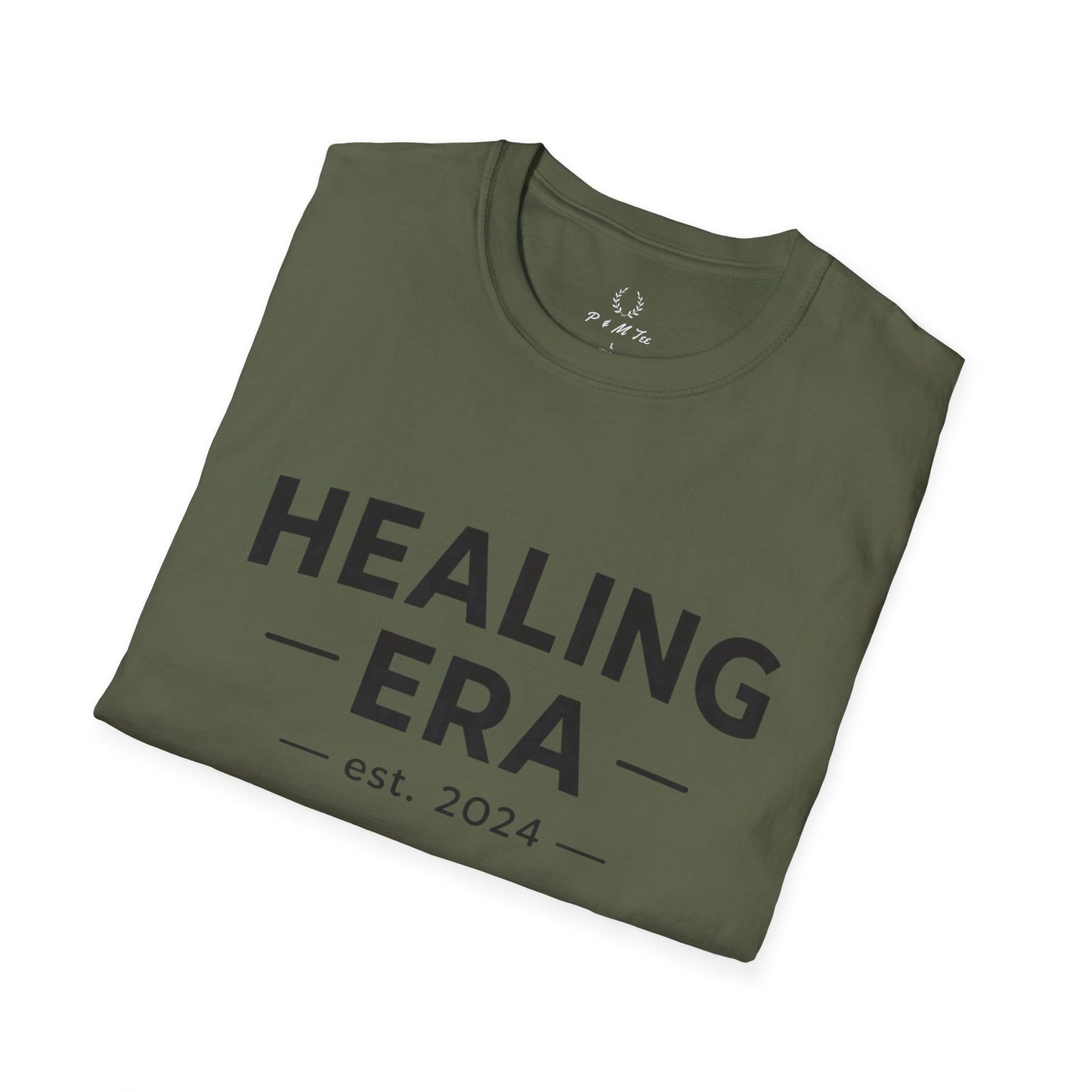 Healing Era T-Shirt | “Healing Era Est. 2024” Minimal Wellness Tee