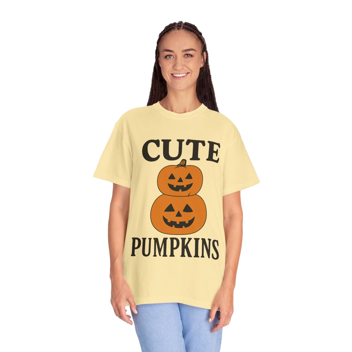 Cute Pumpkins Halloween T-Shirt – Funny Jack-O’-Lantern Graphic Tee for Men, Women & Kids