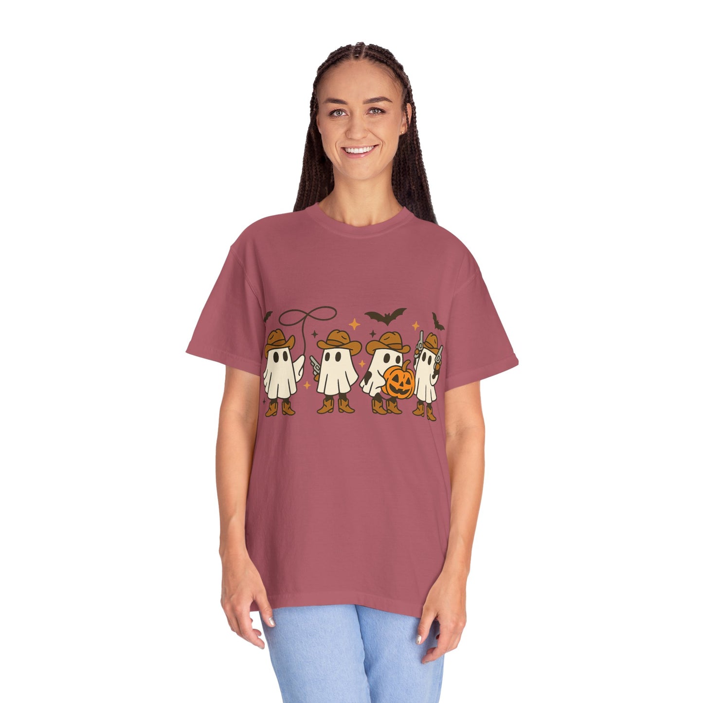 Western Ghost T-Shirt, Halloween Shirt, Cute Ghost Shirt, Halloween Party Shirt, Spooky Fall Shirt, Country Girl Gift